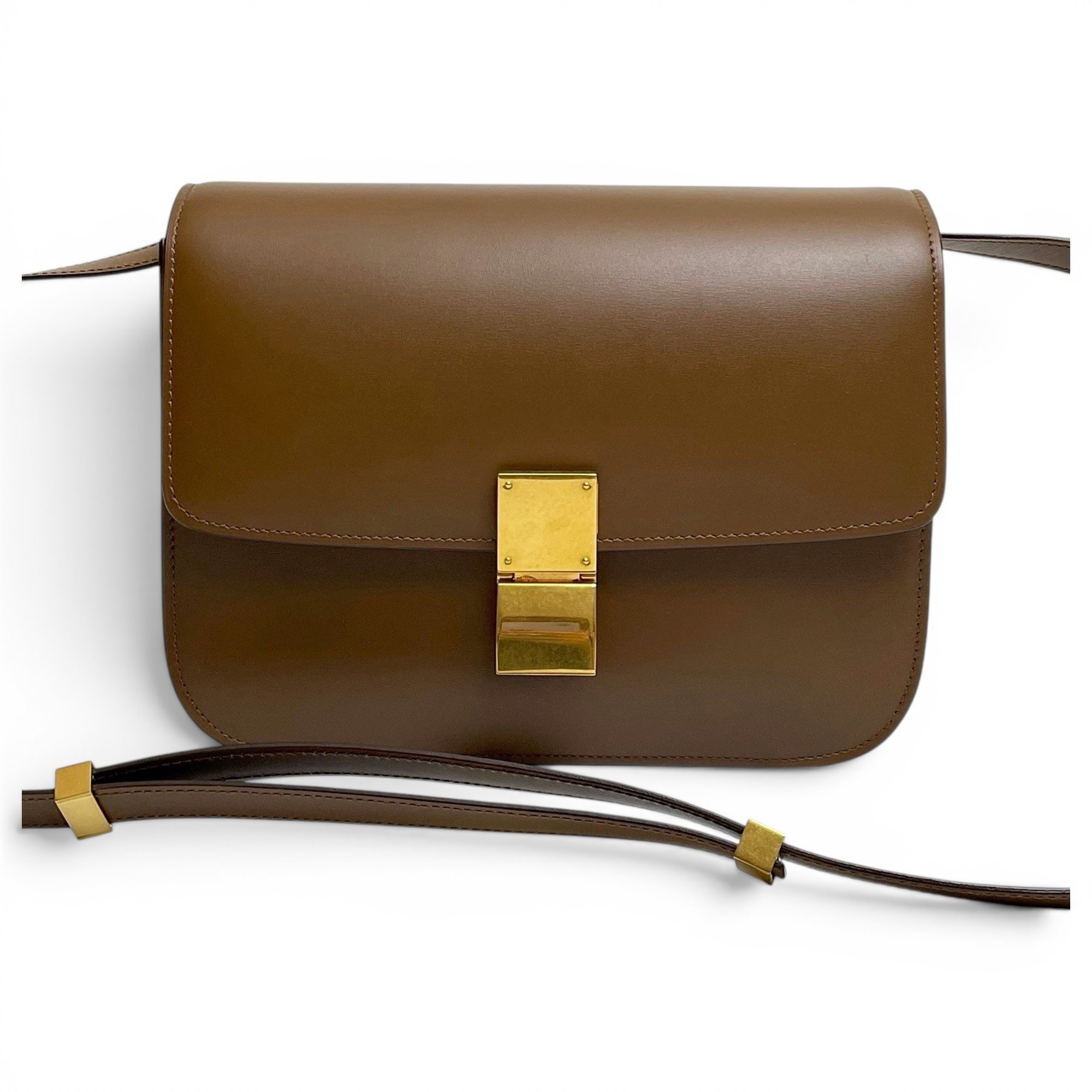 Classic leather handbag