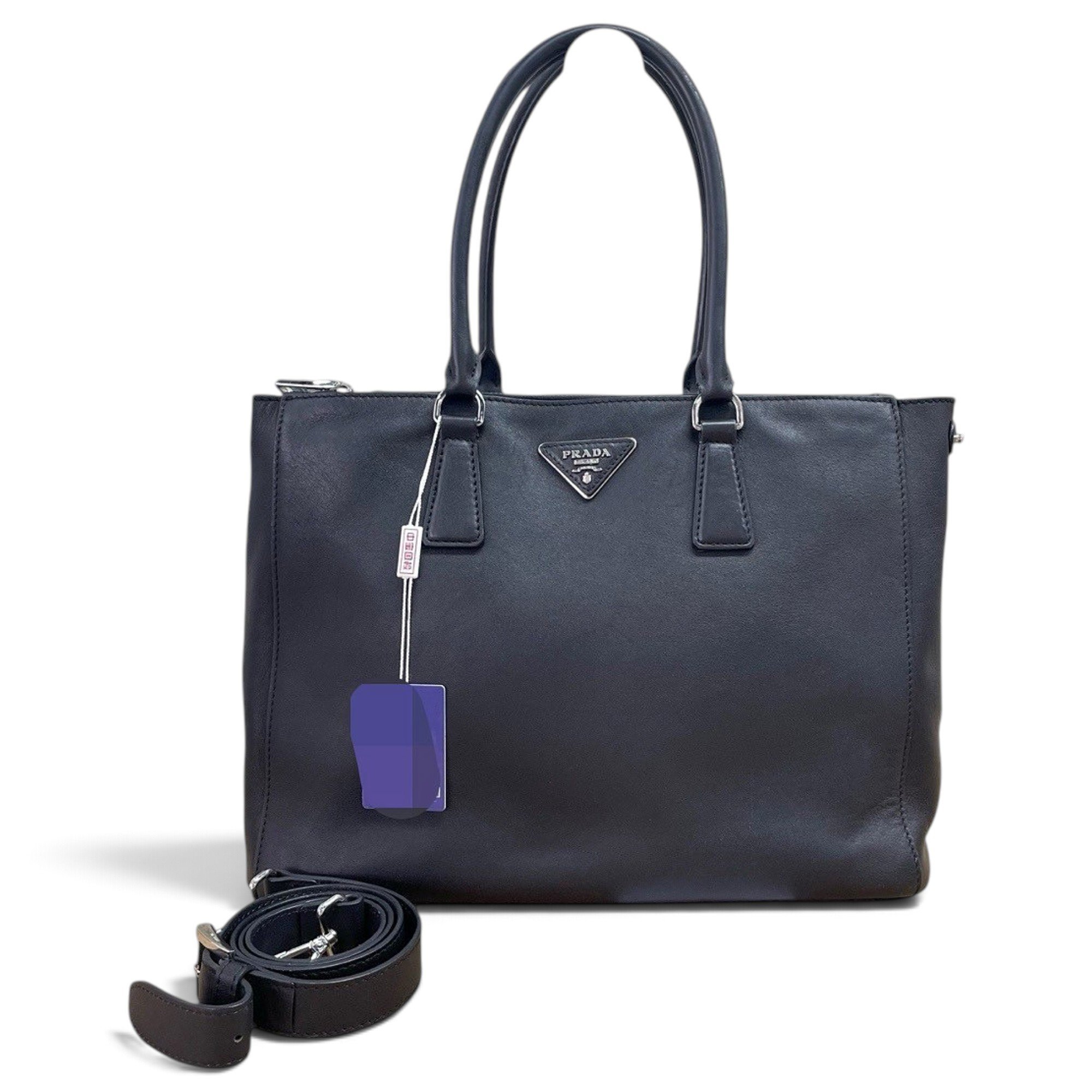 Galleria leather handbag