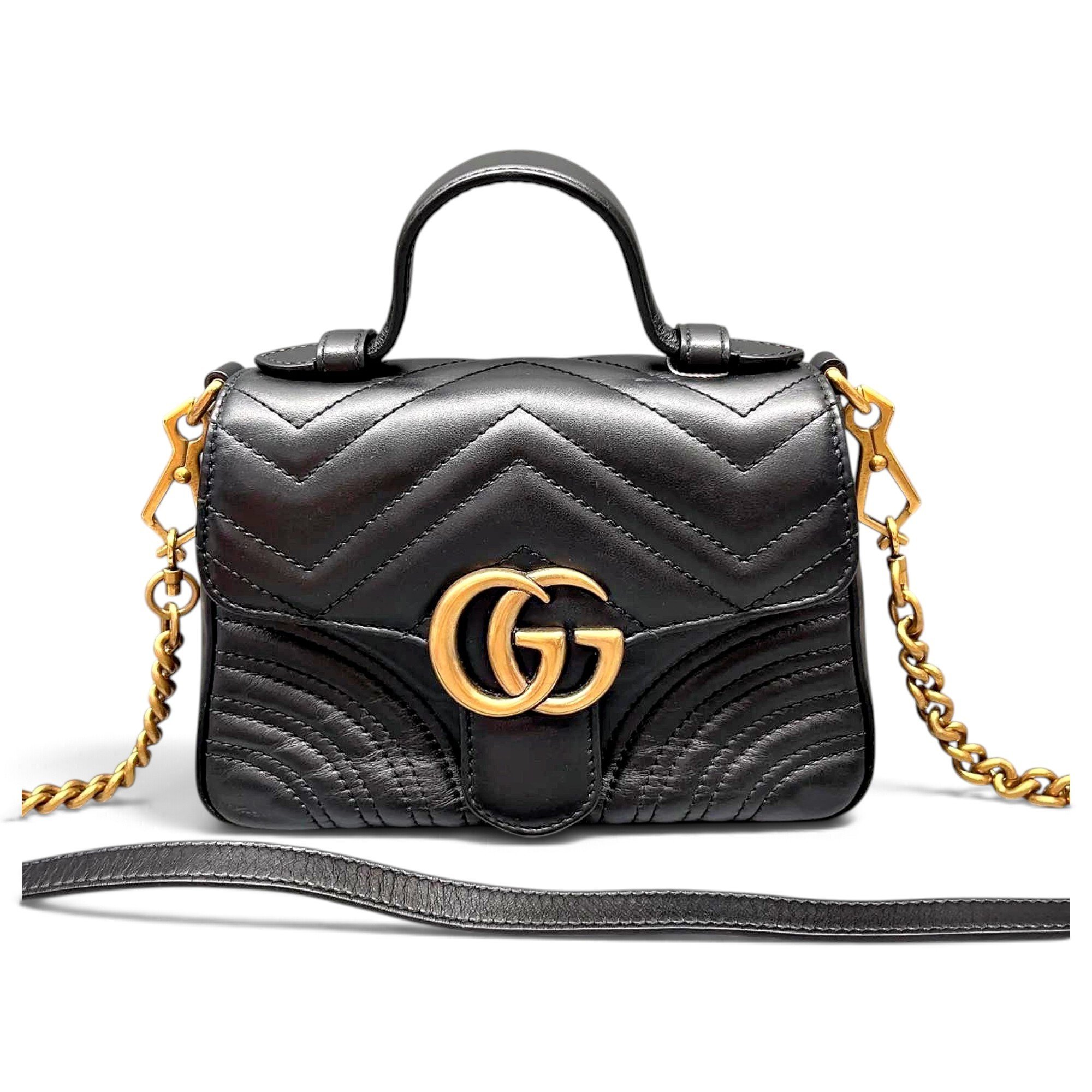 Leather crossbody bag