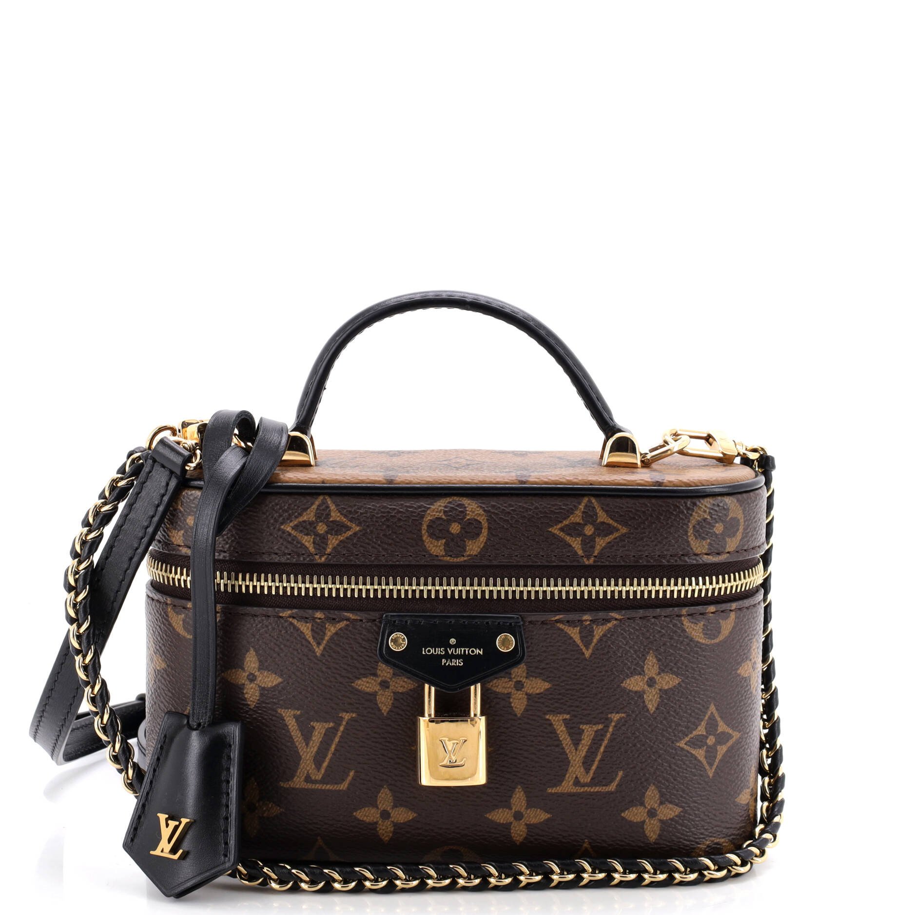 Vanity Chain Pouch Reverse Monogram Canvas
