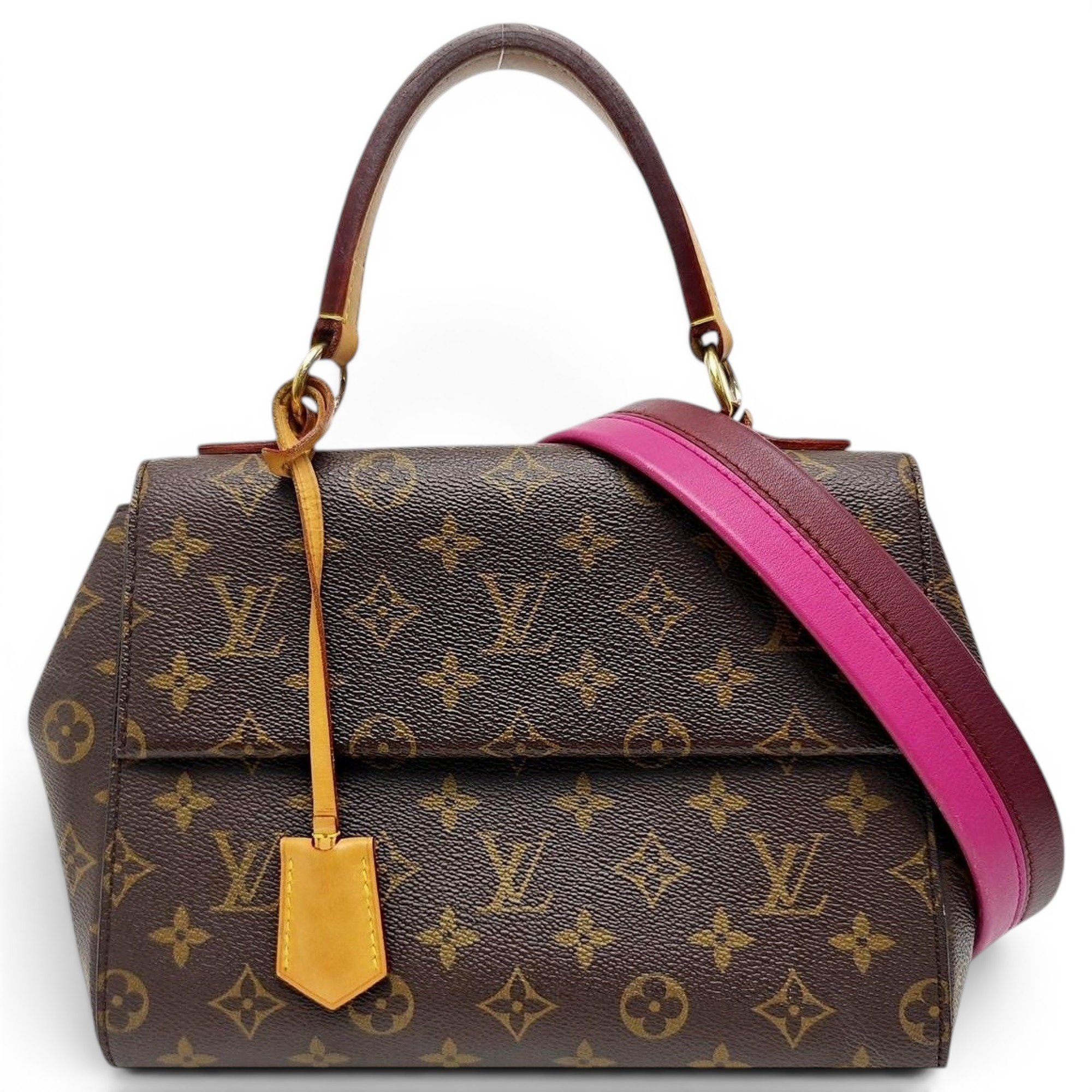 Cluny leather handbag