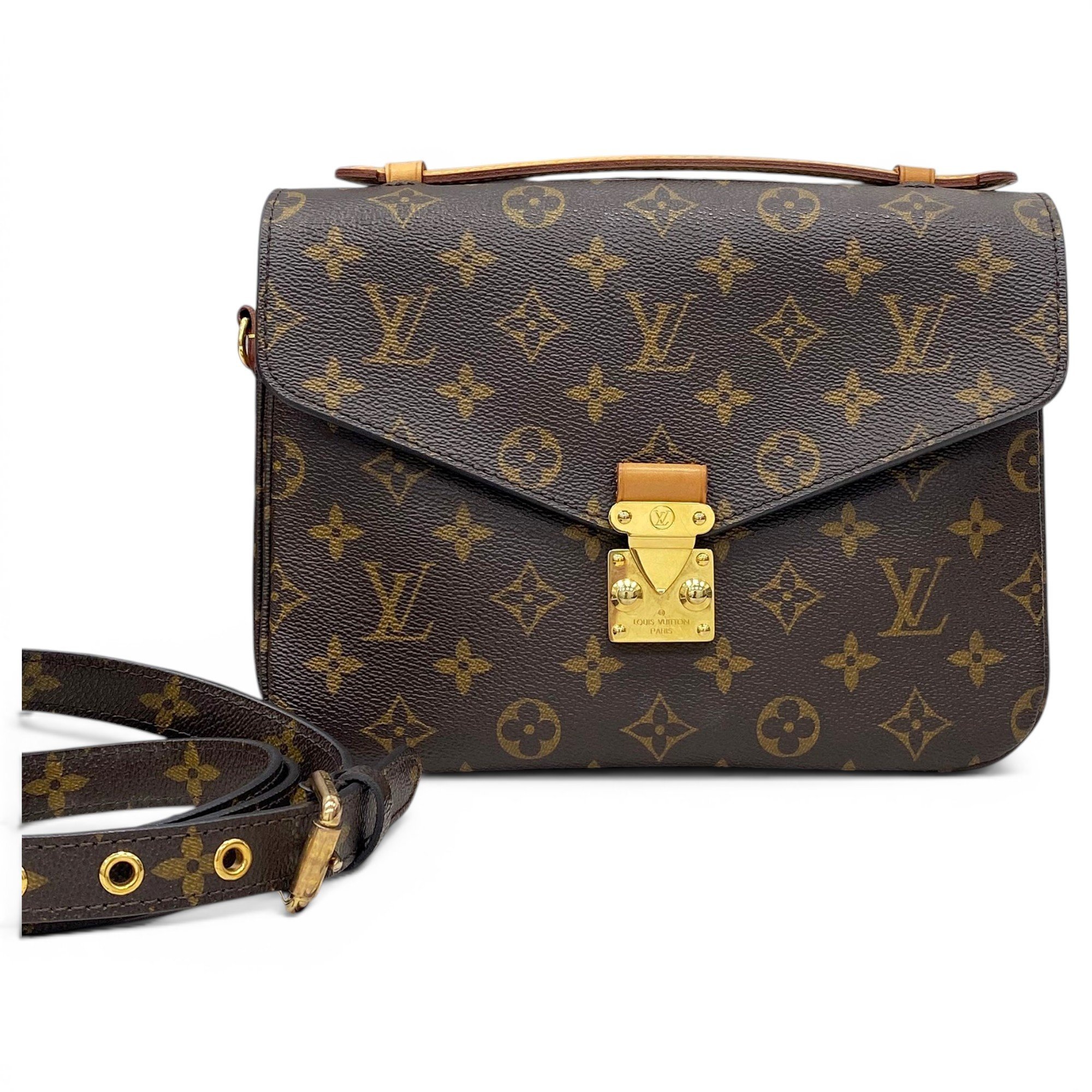 Metis leather handbag