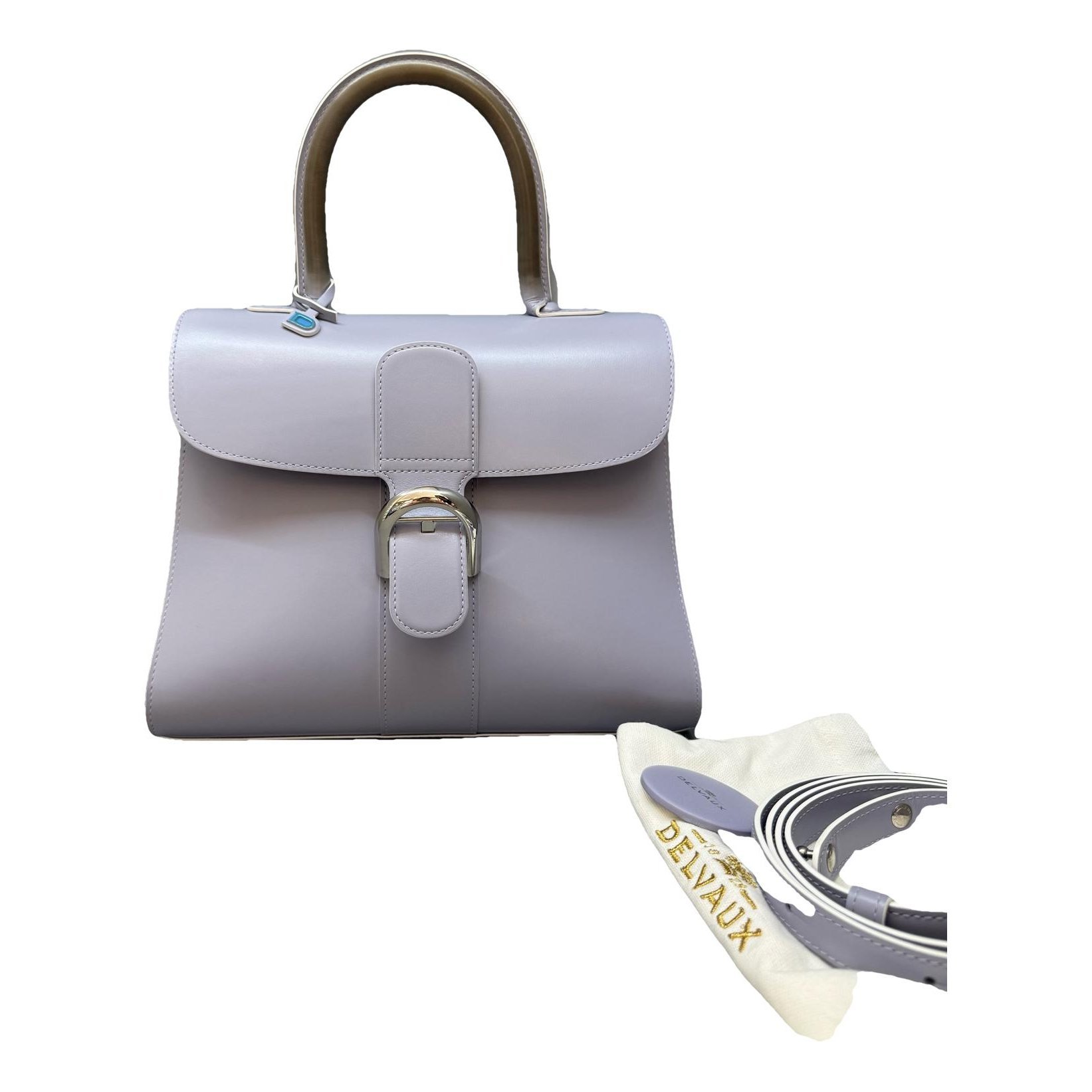 Brillant leather handbag
