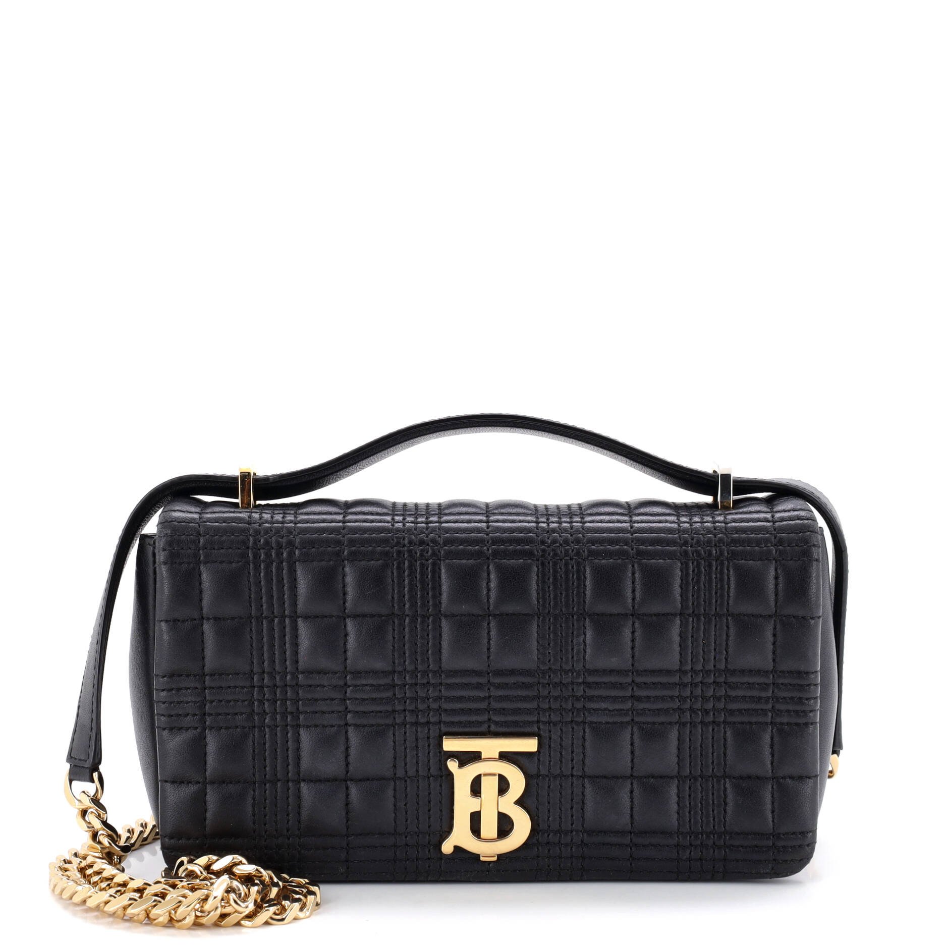 Lola Shoulder Bag Quilted Lambskin Small