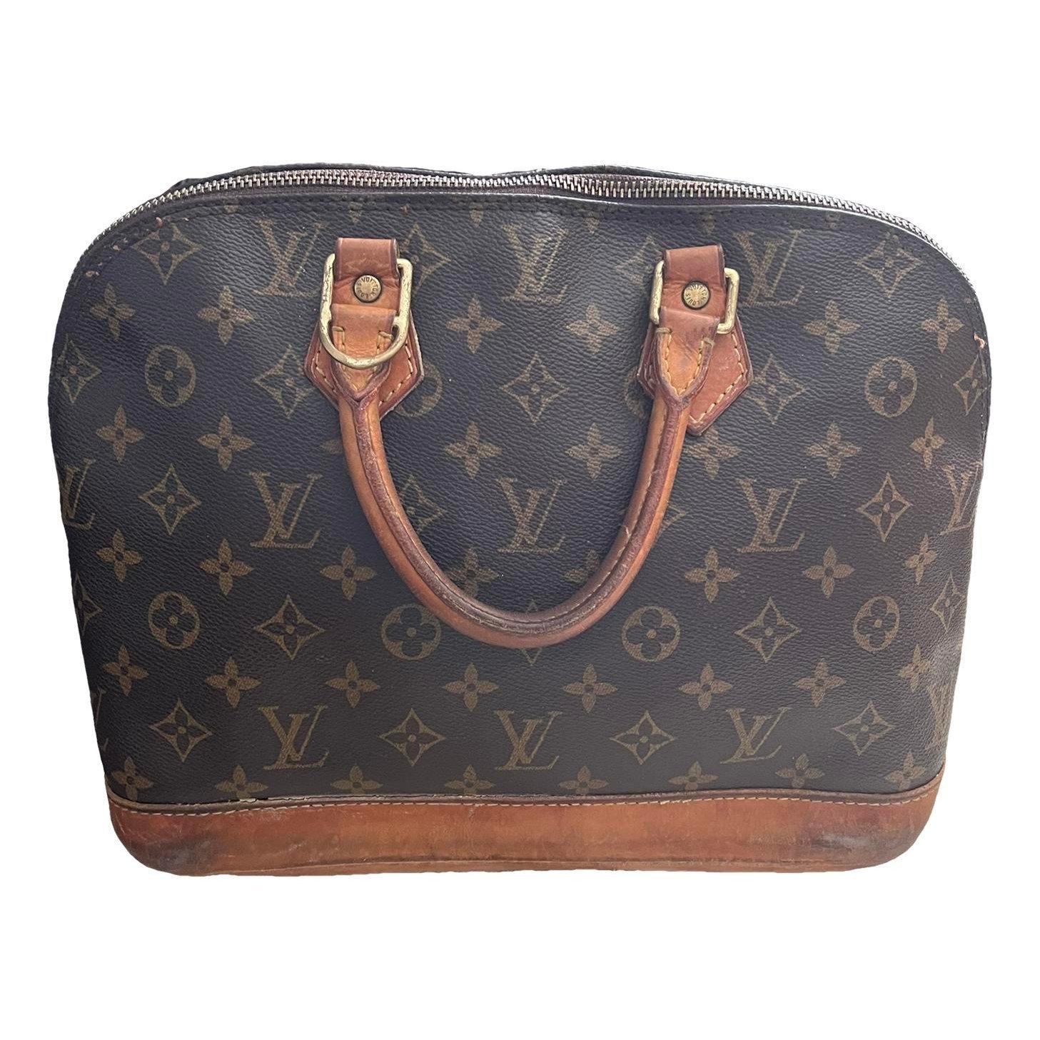 Alma leather handbag