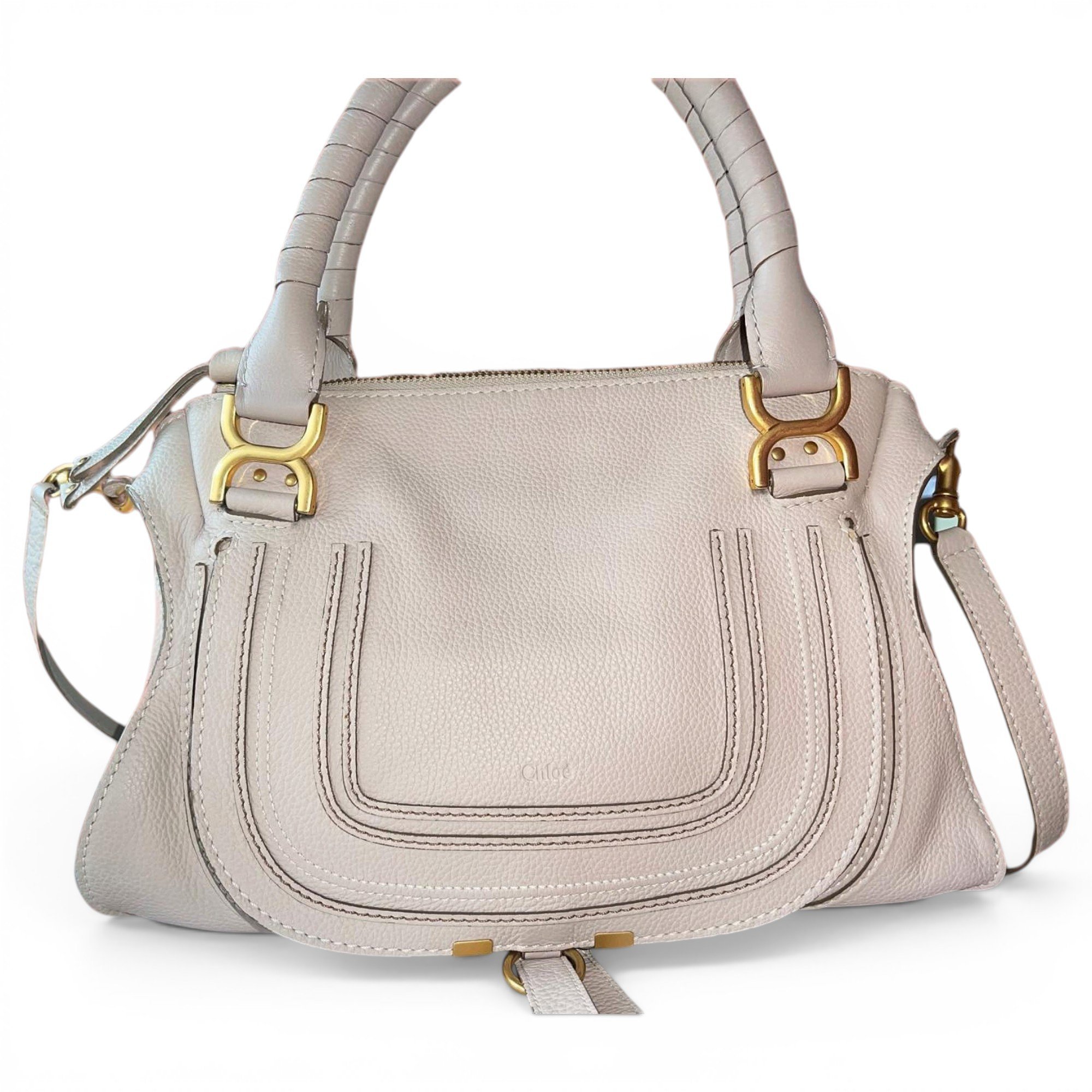 Marcie leather handbag