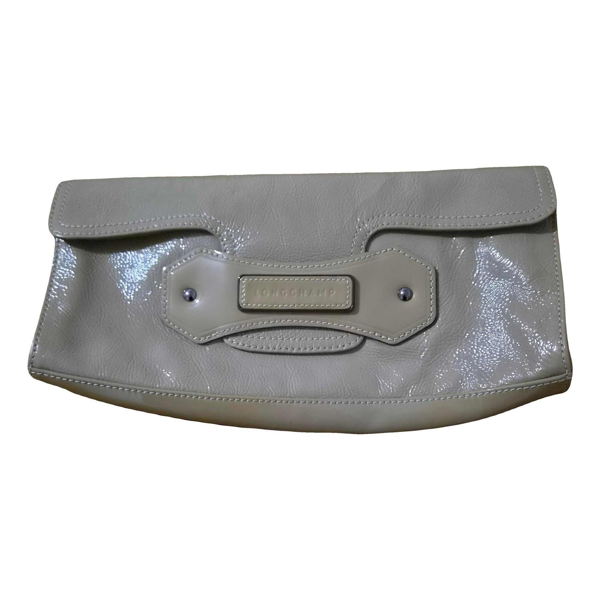 Patent leather handbag