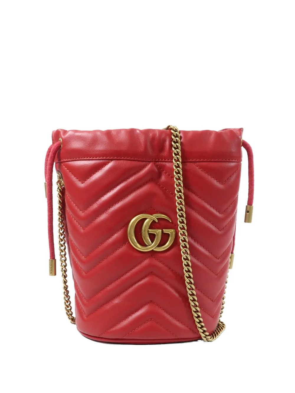 GG Marmont leather bucket bag
