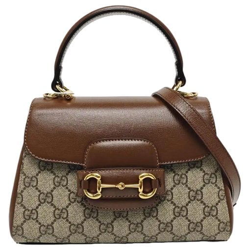 Handle Horsebit 1955 leather handbag
