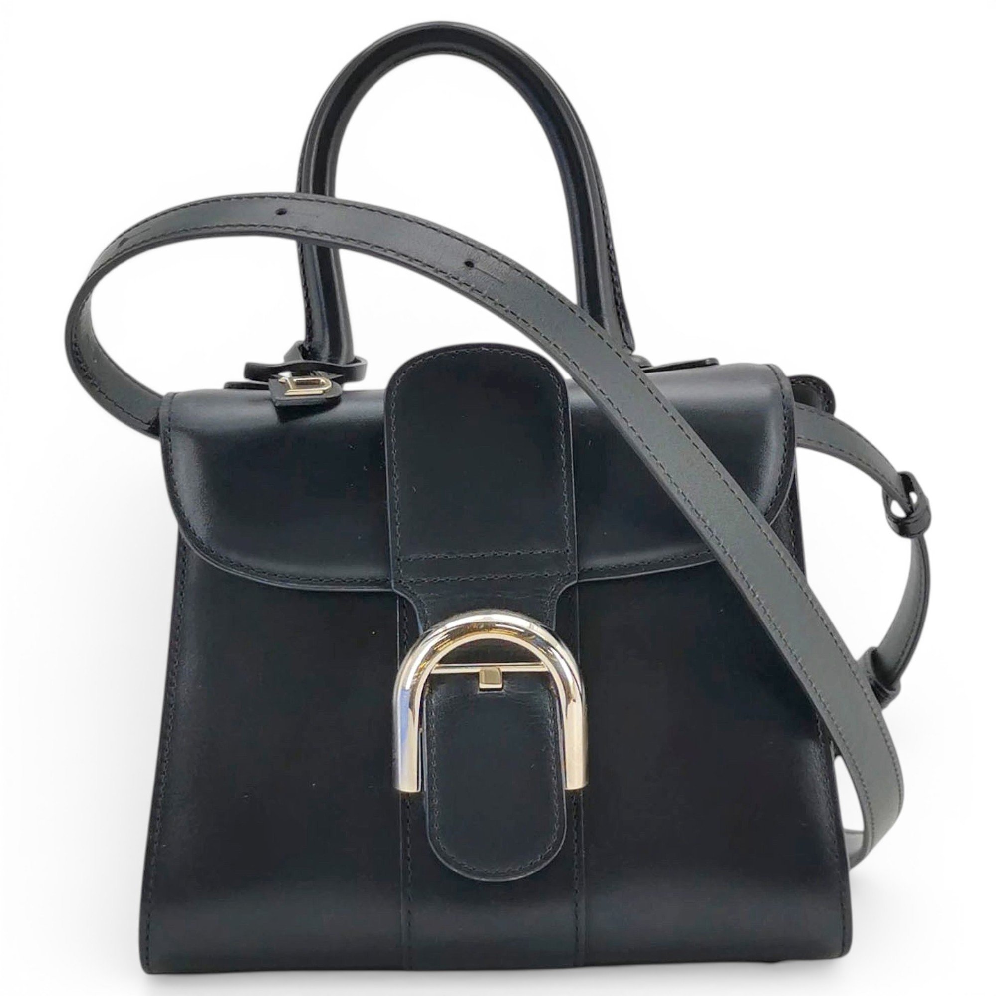 Brillant leather handbag