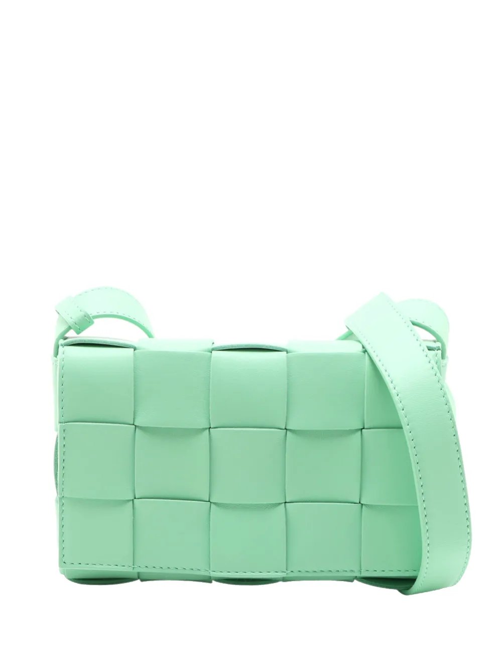 2015-2026 Small Nappa Intrecciato Cassette crossbody bag