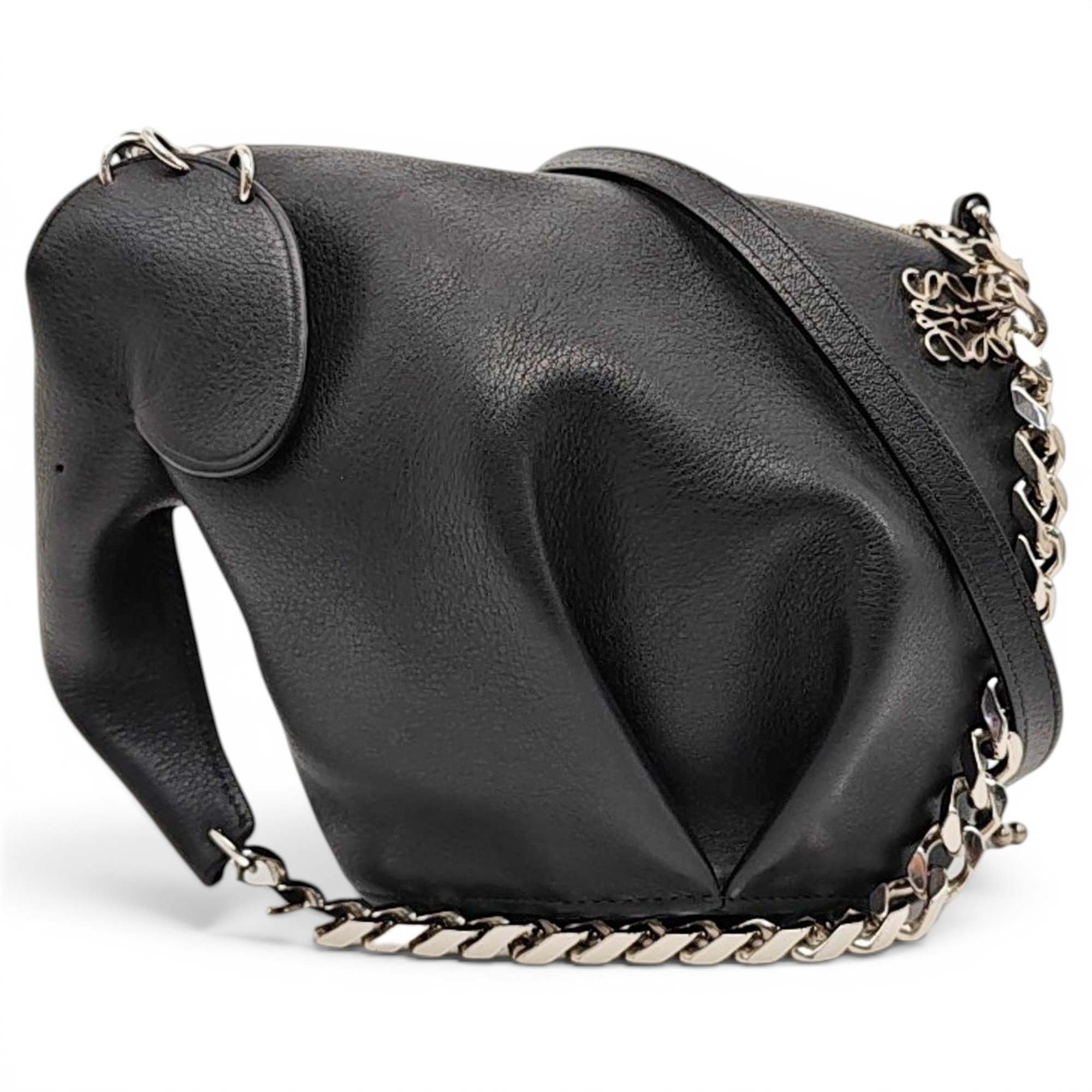 Animals leather handbag