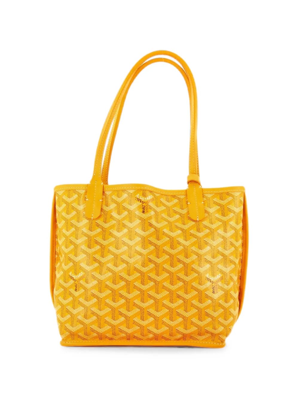 Goyard Anjou Reversible Tote Coated Canvas Mini satchel