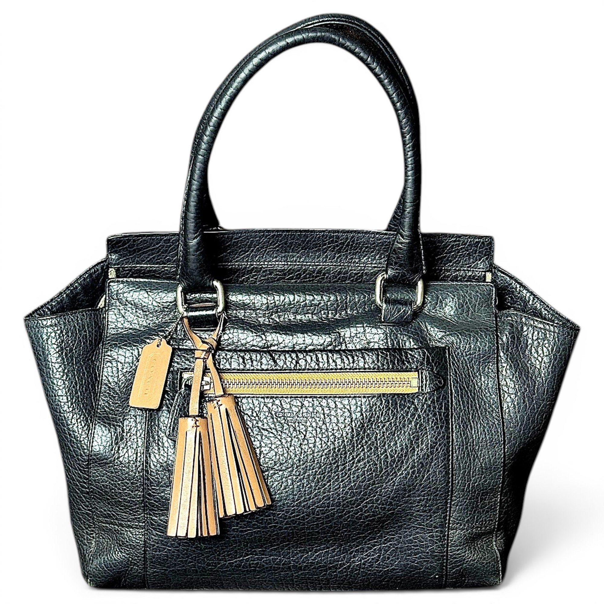 Leather satchel