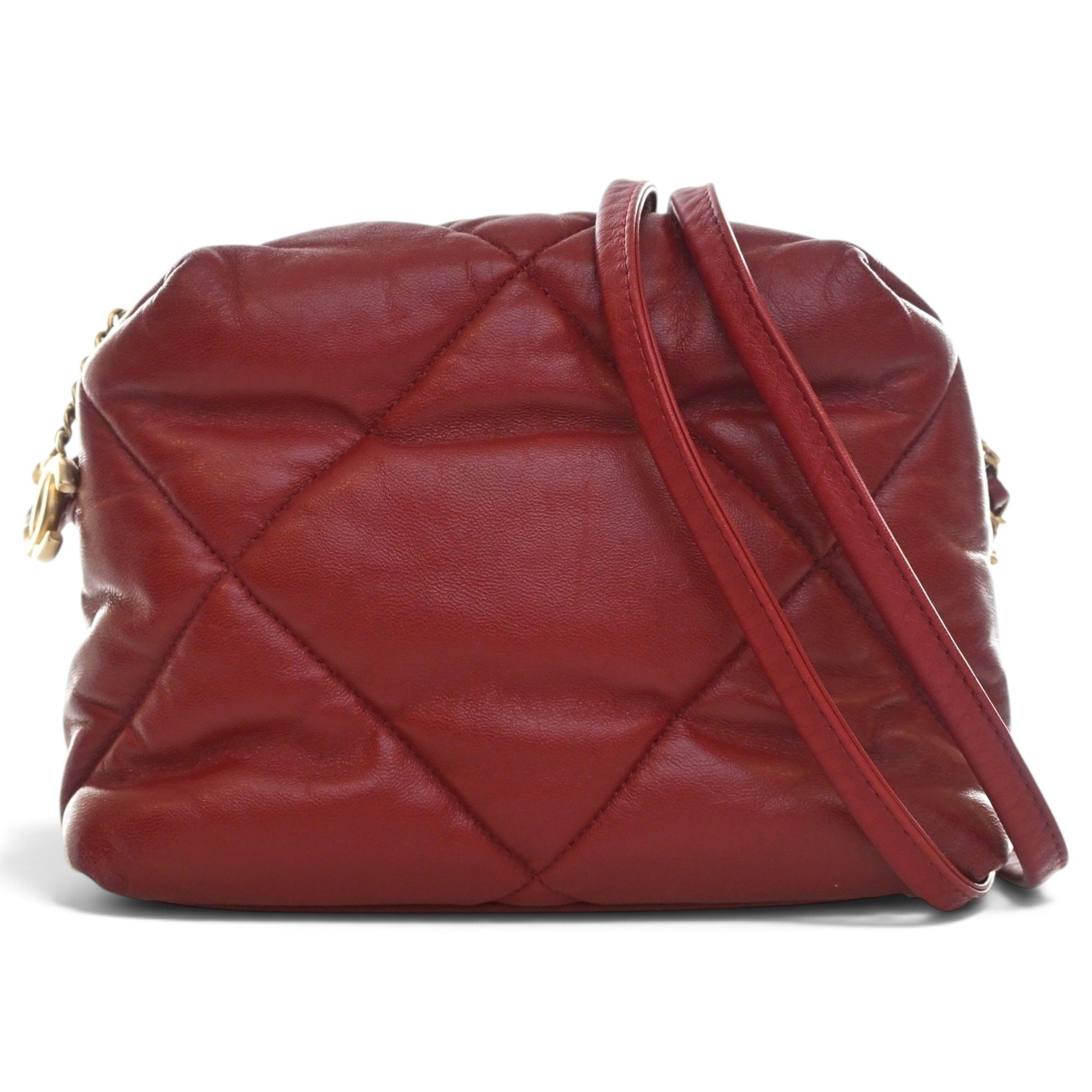 Bowling Bag leather crossbody bag