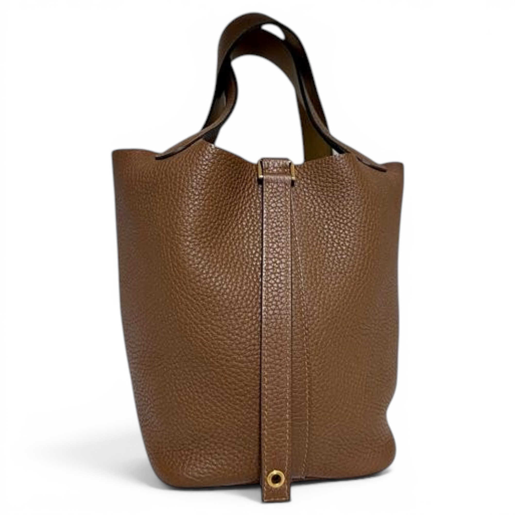 Picotin leather handbag