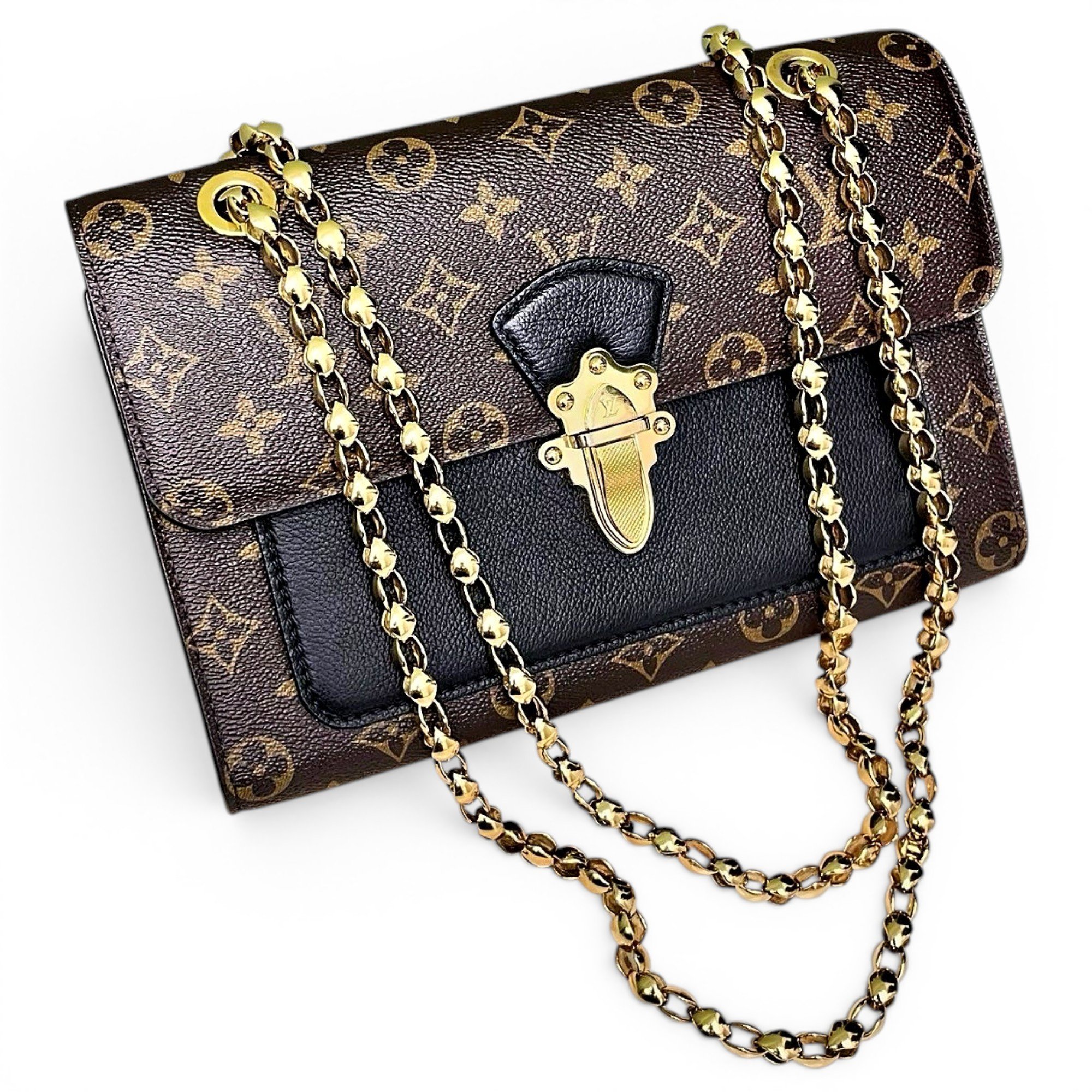 Victoire leather handbag
