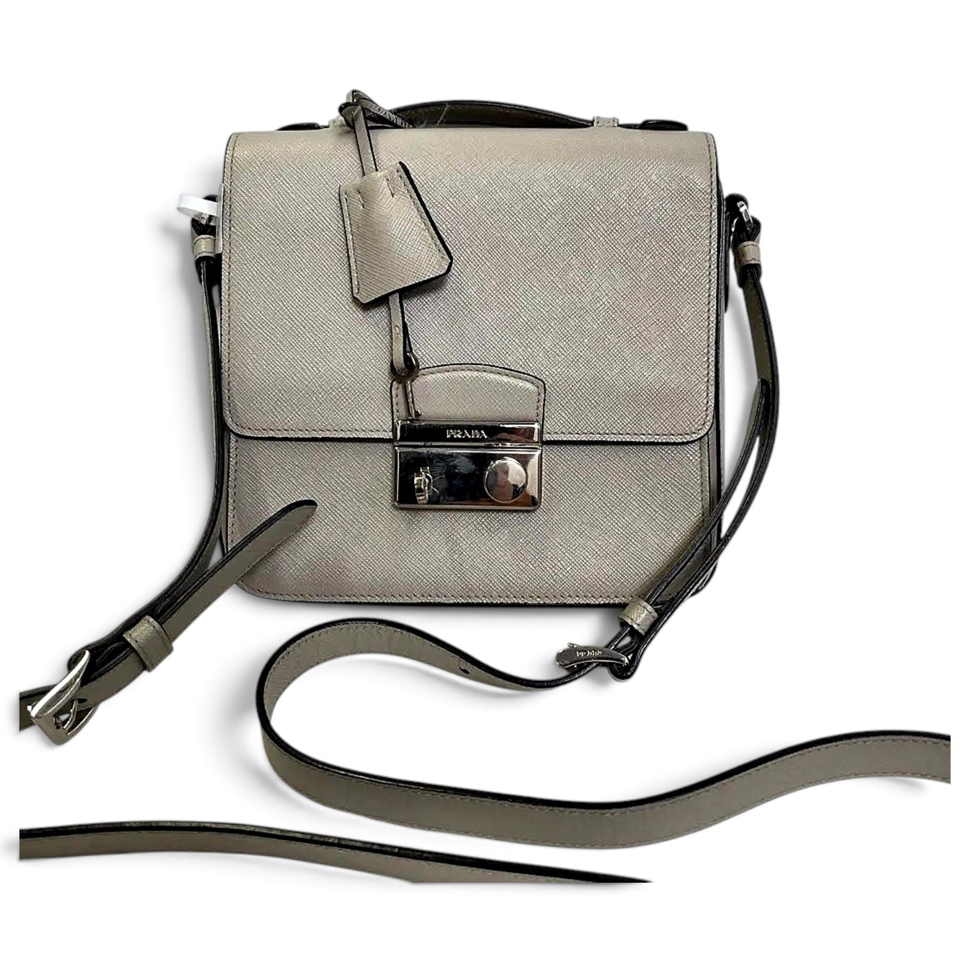 Leather crossbody bag