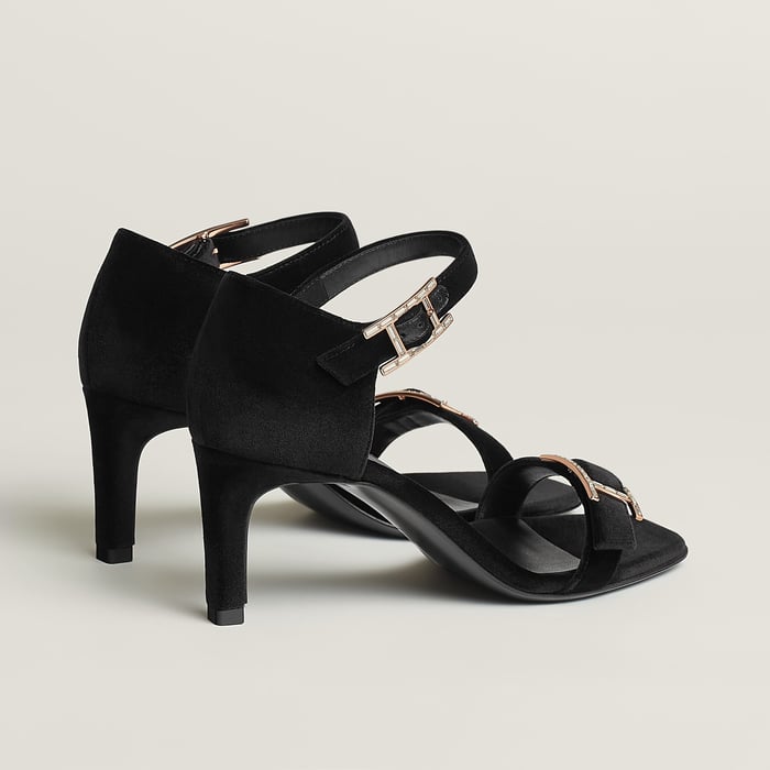 Noir Judy 70 Sandal
