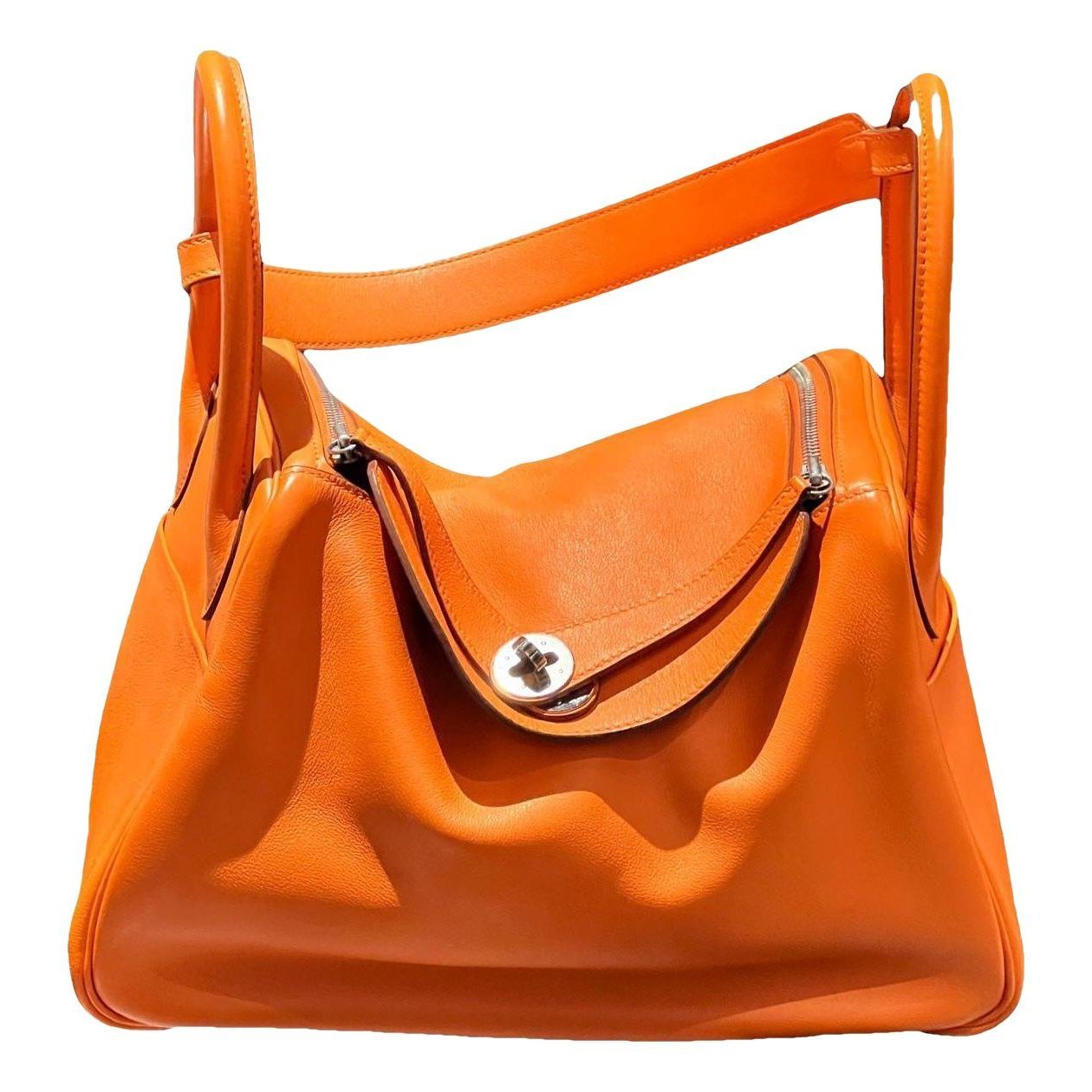 Lindy leather handbag
