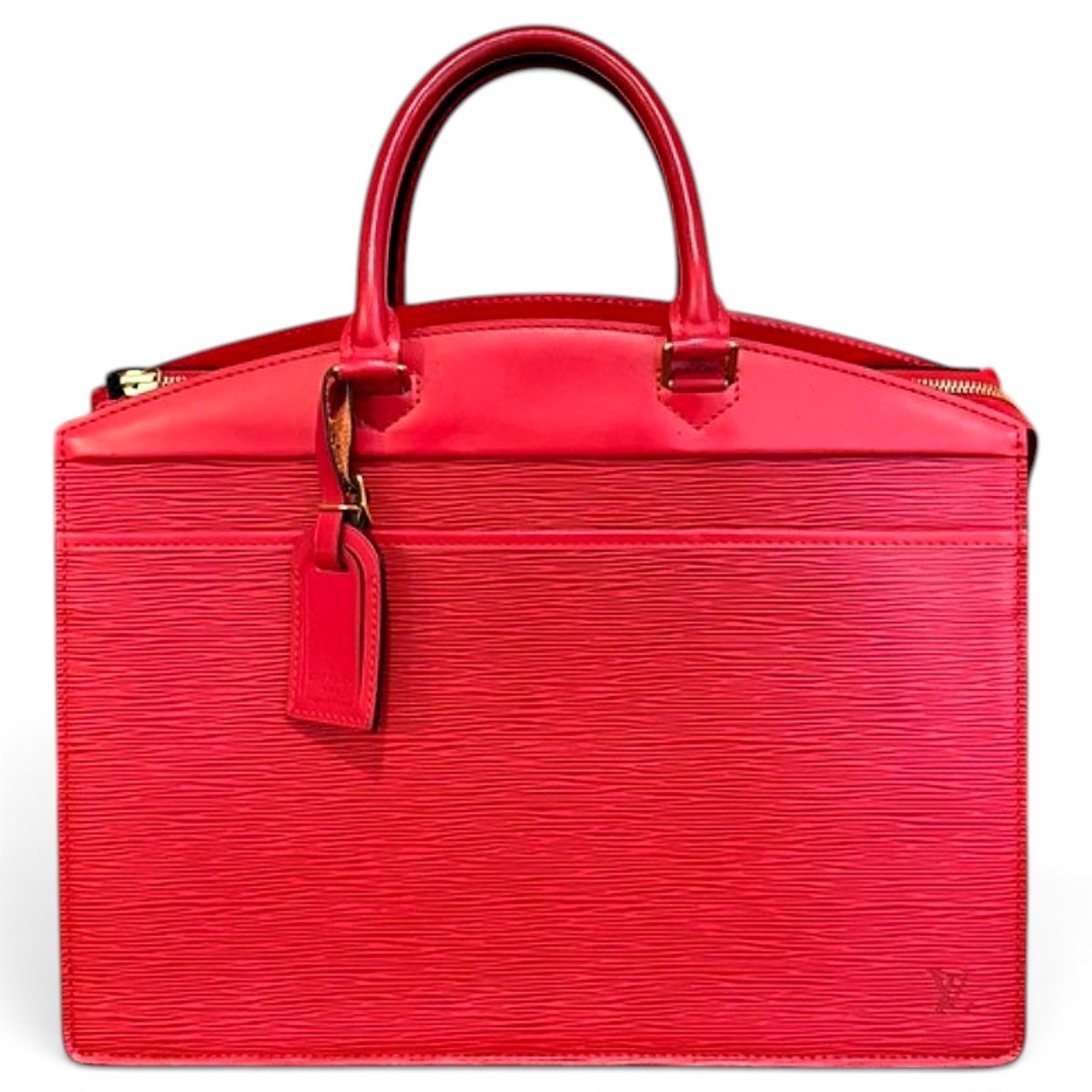 Riviera patent leather satchel