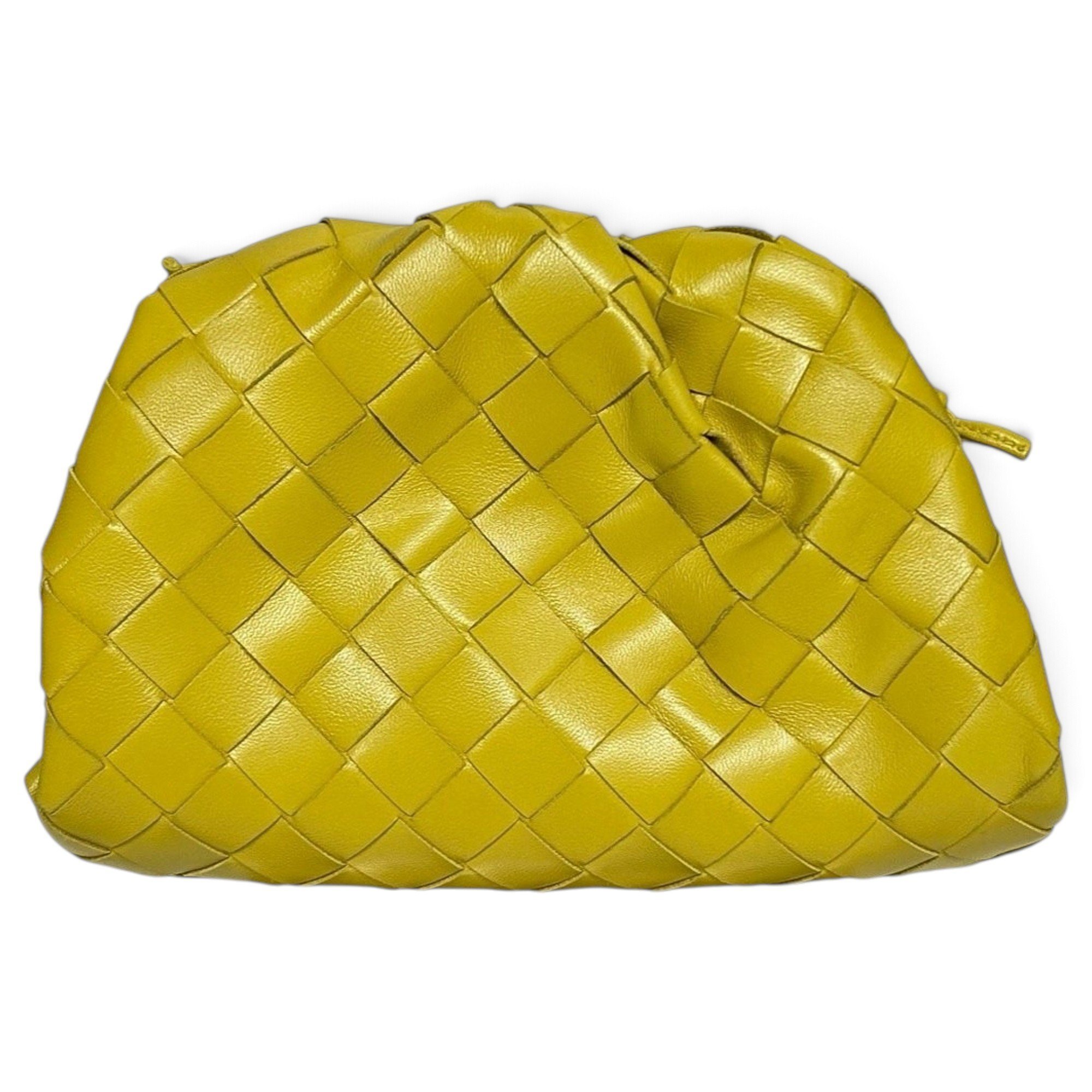 Pouch leather crossbody bag