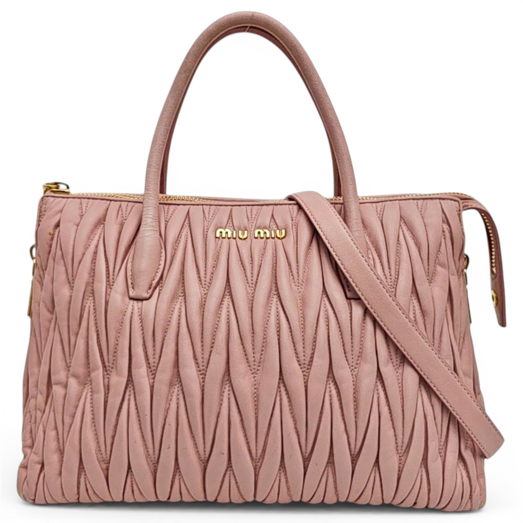 Leather handbag