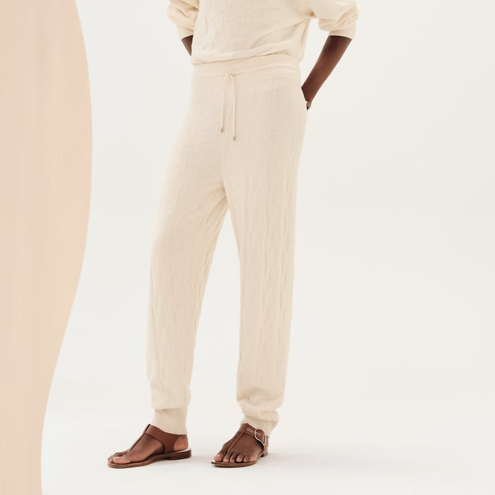 Blanc Naturel "H" Jogging Pants