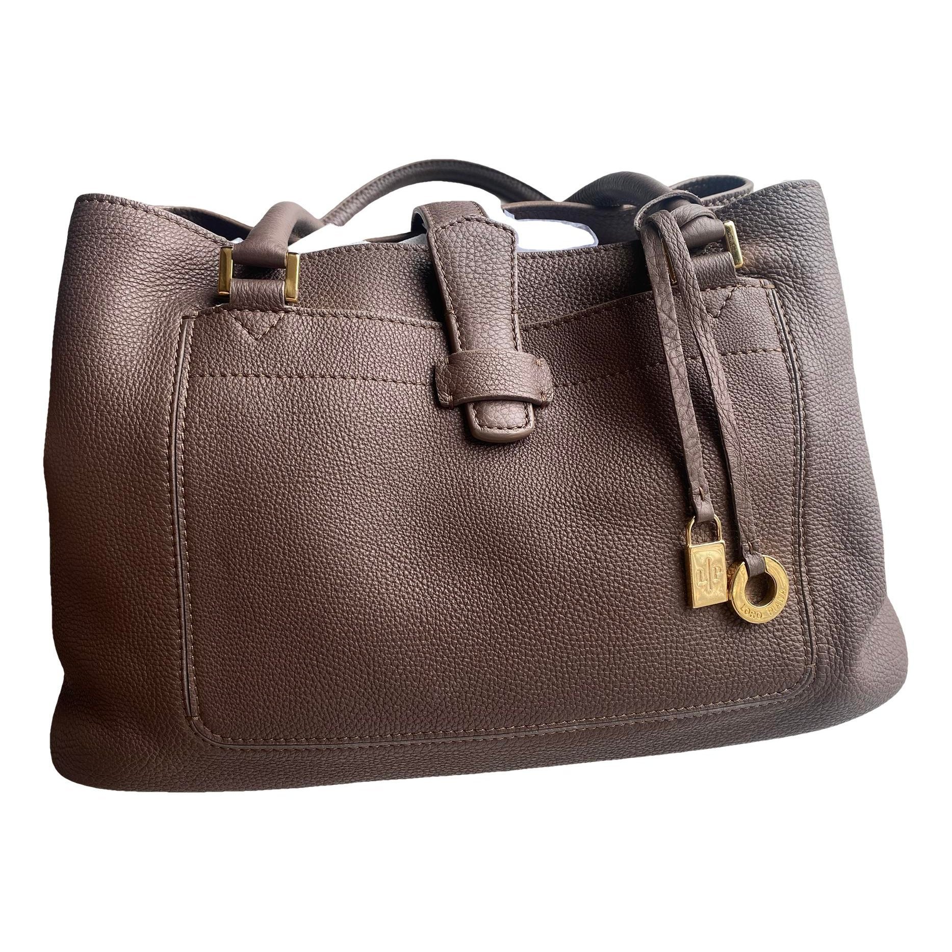 Loro Piana Bellevue leather tote