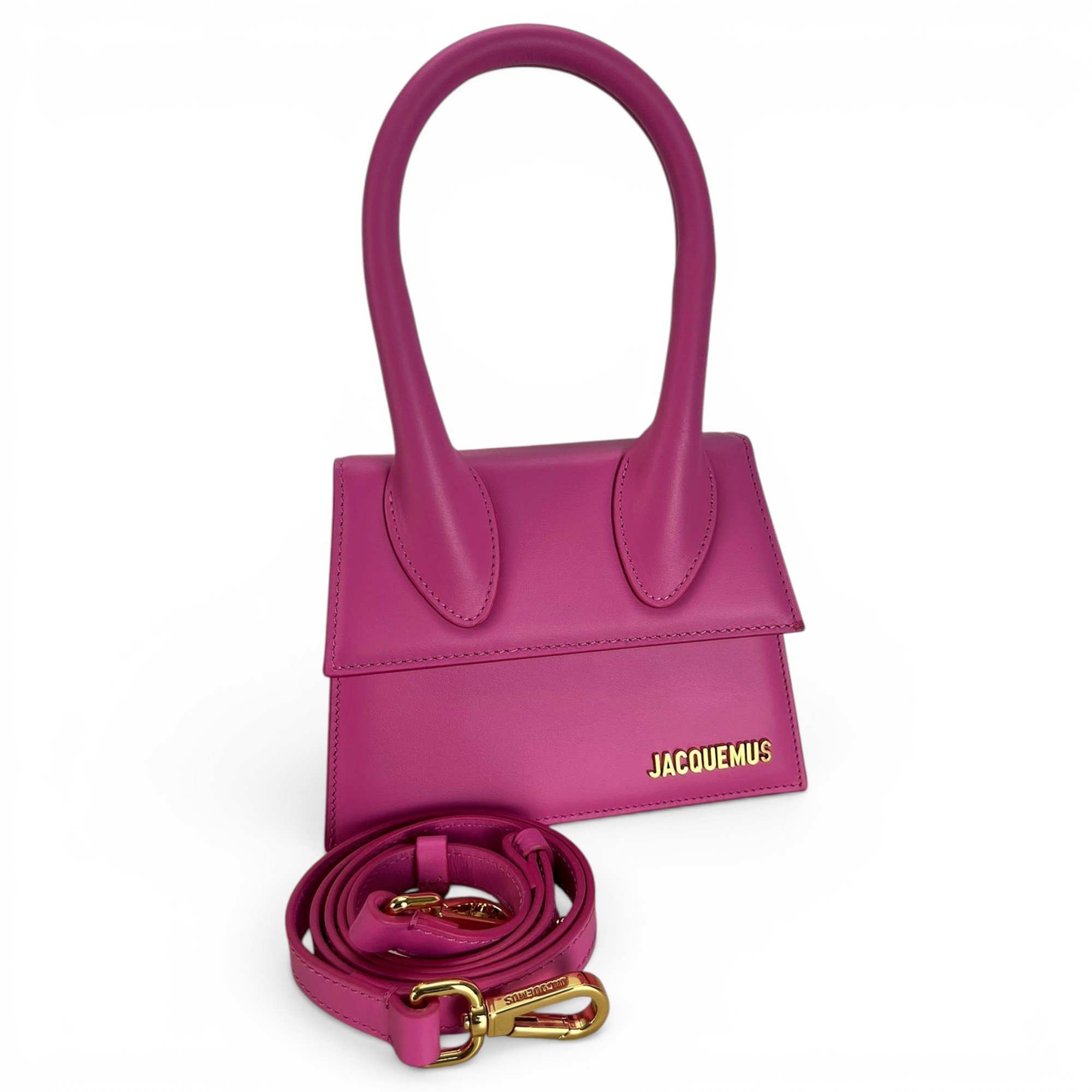 Jacquemus Le Chiquito Moyen leather crossbody bag