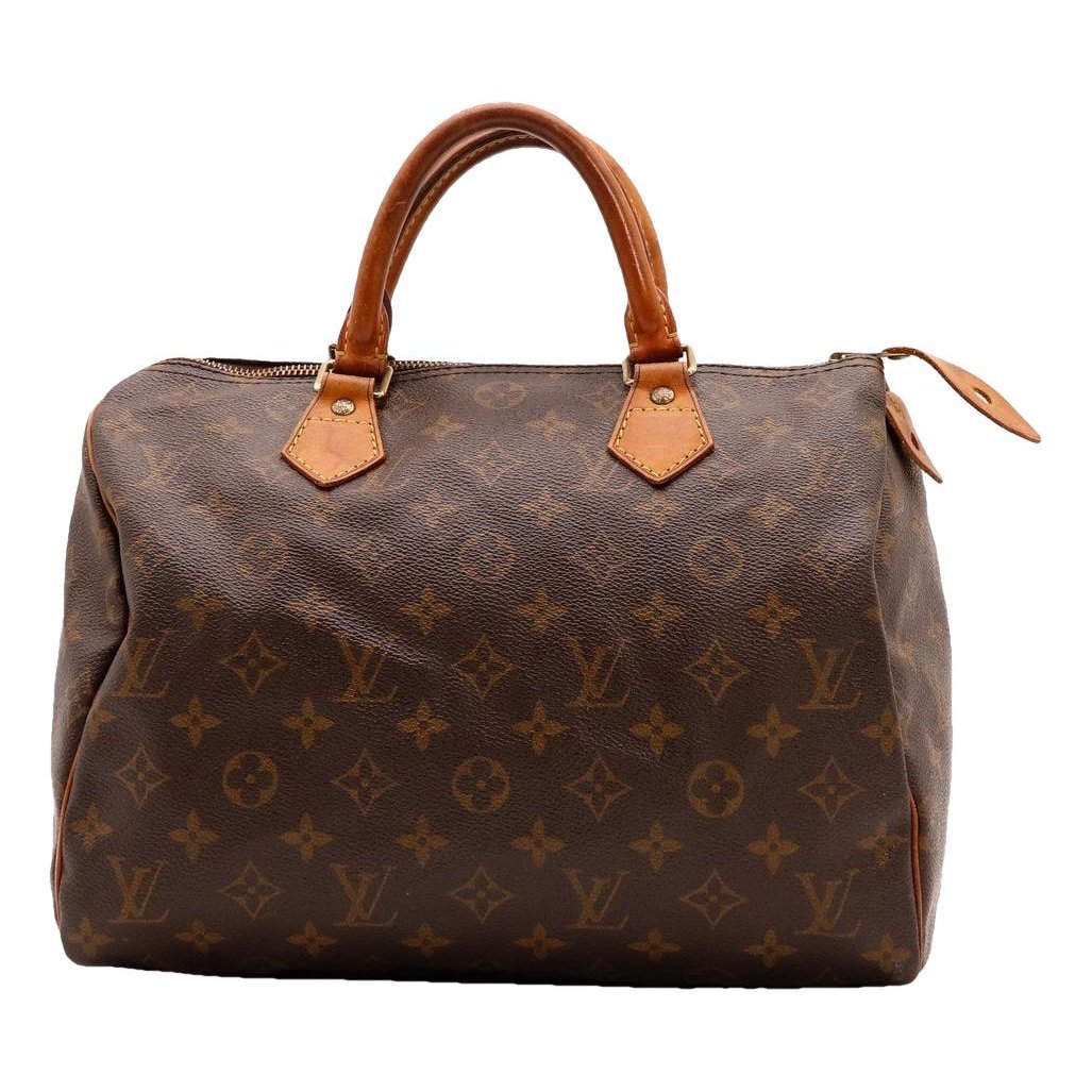 Speedy leather handbag