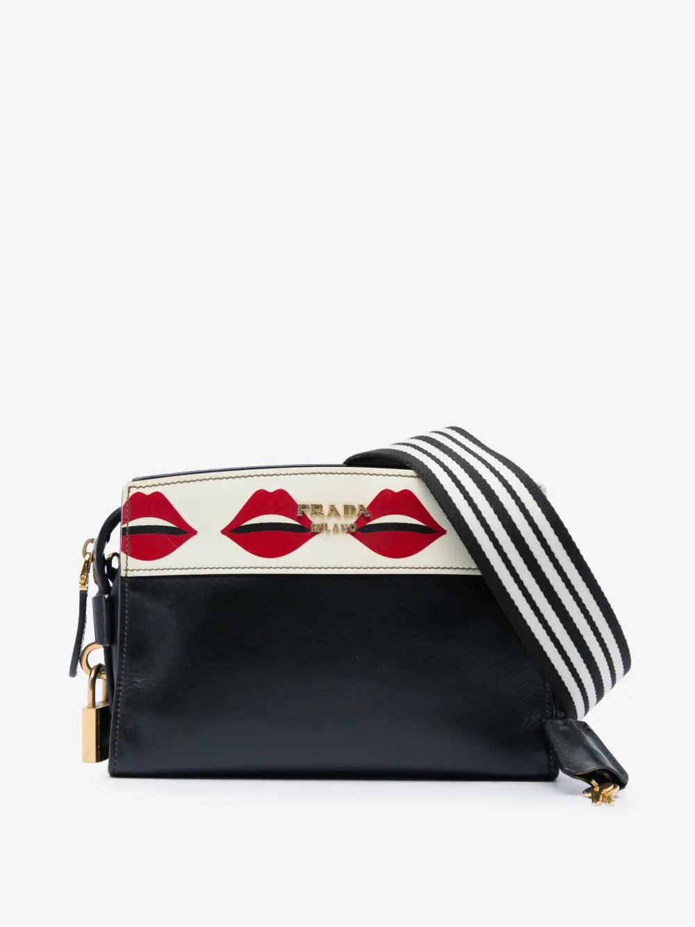 2000-2013 City Calf and Saffiano Lip Print Esplanade crossbody bag