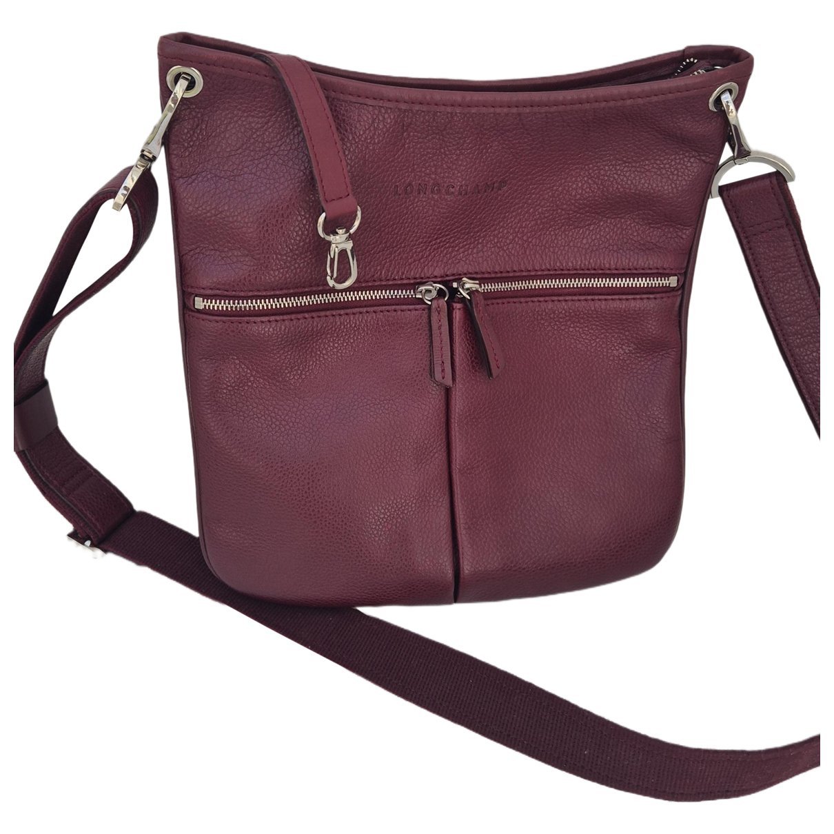 Leather crossbody bag