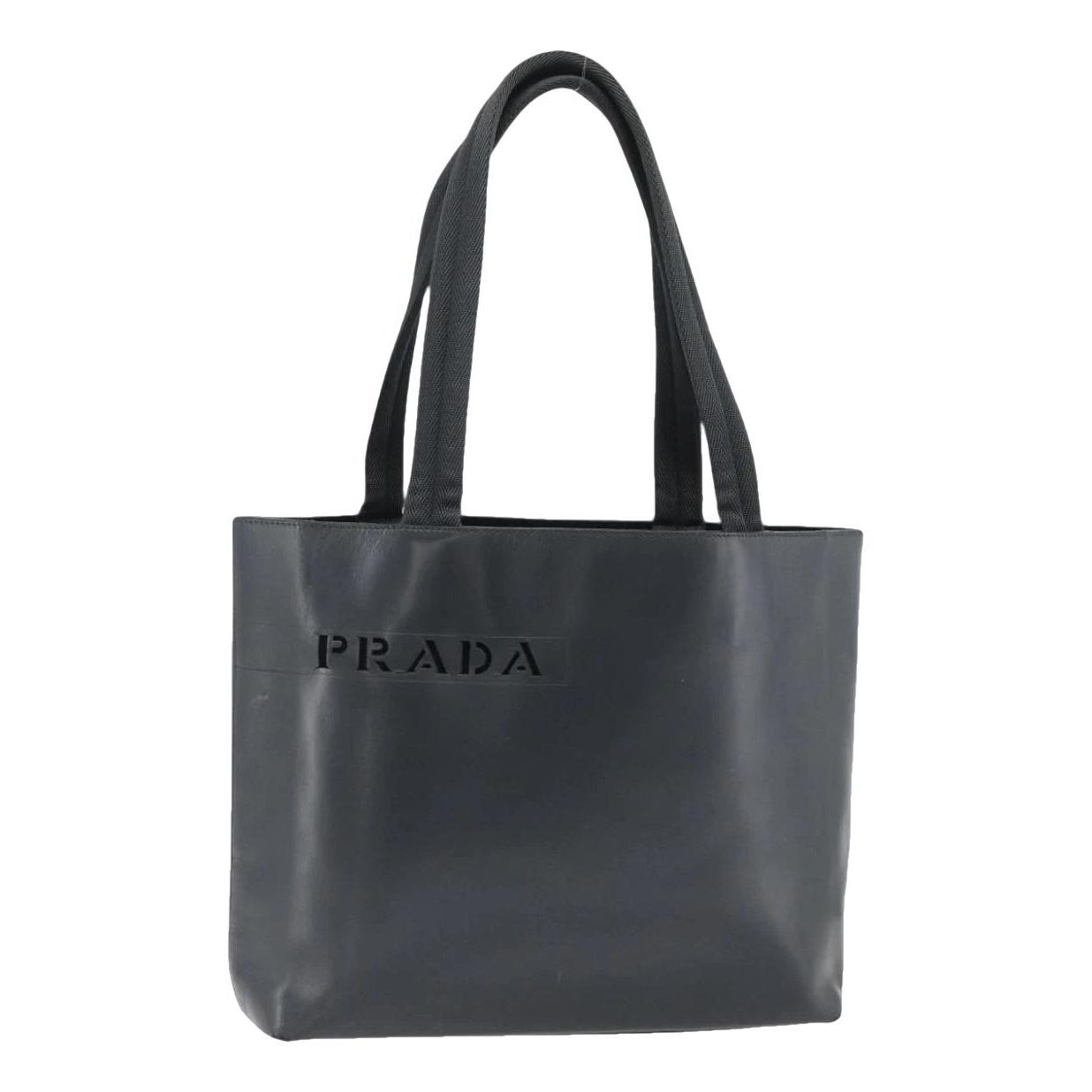 Leather tote