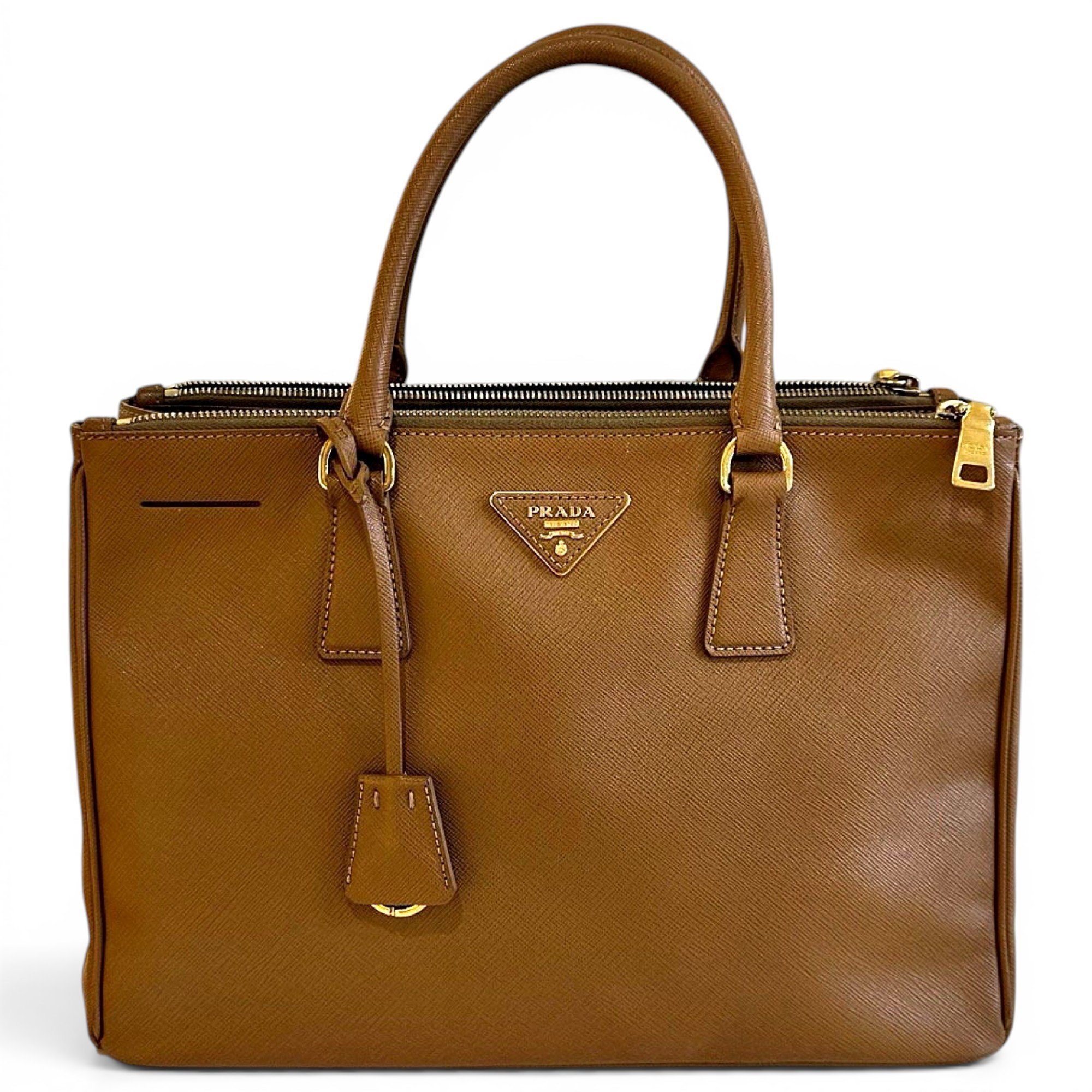 Galleria leather handbag