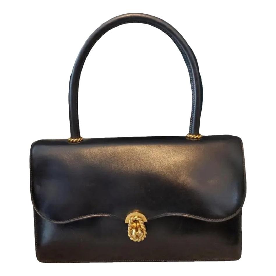 Escale leather handbag