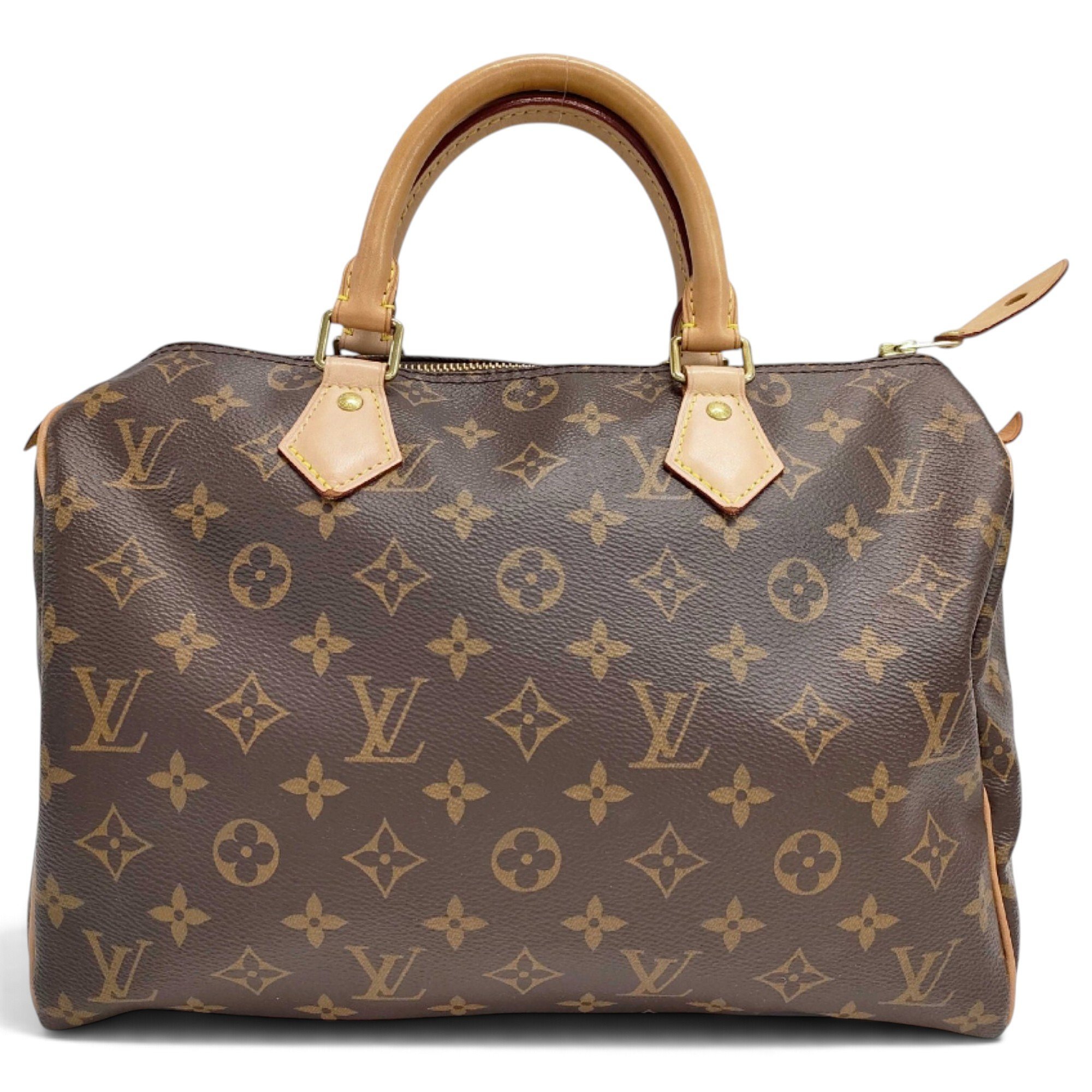 Speedy leather handbag