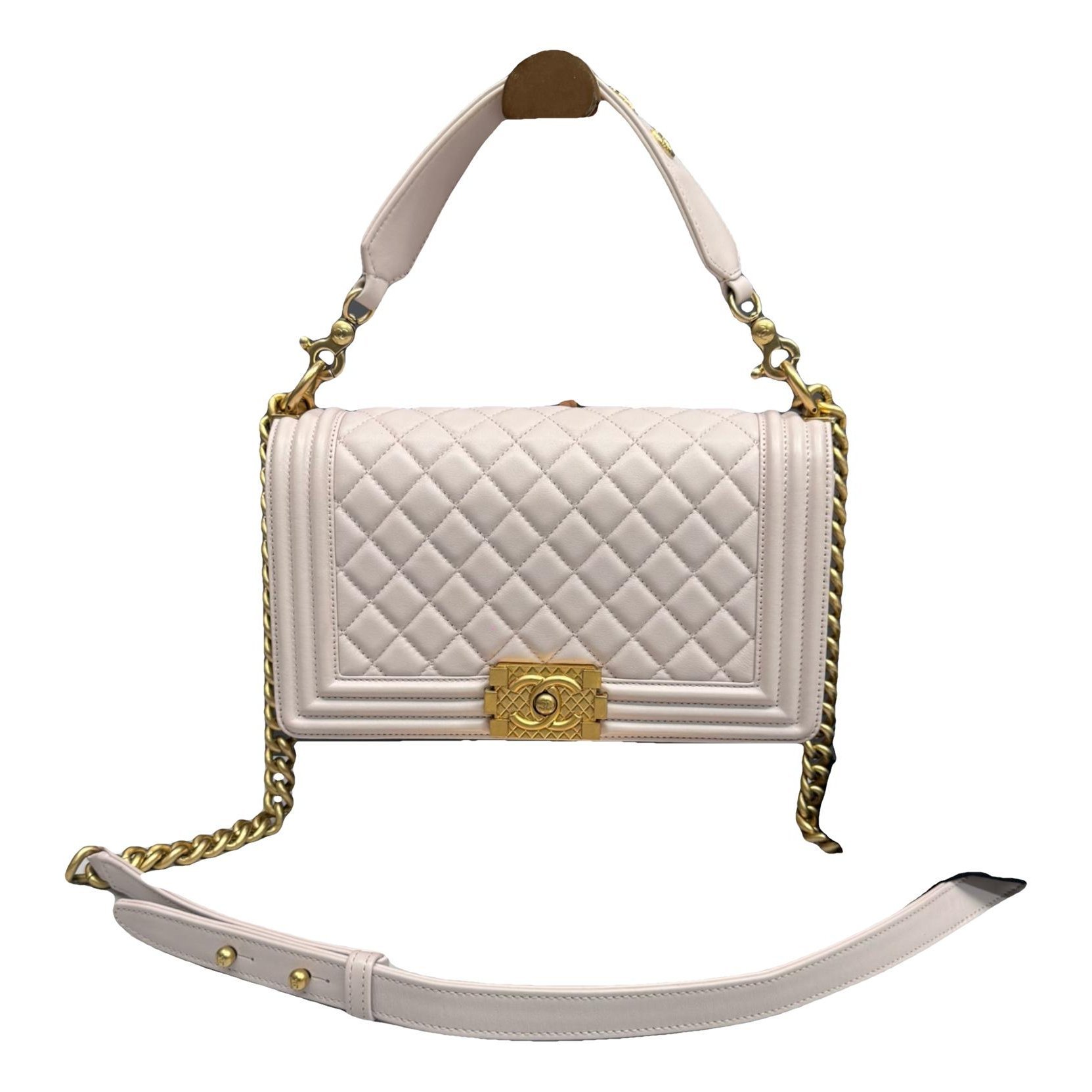 Boy leather crossbody bag