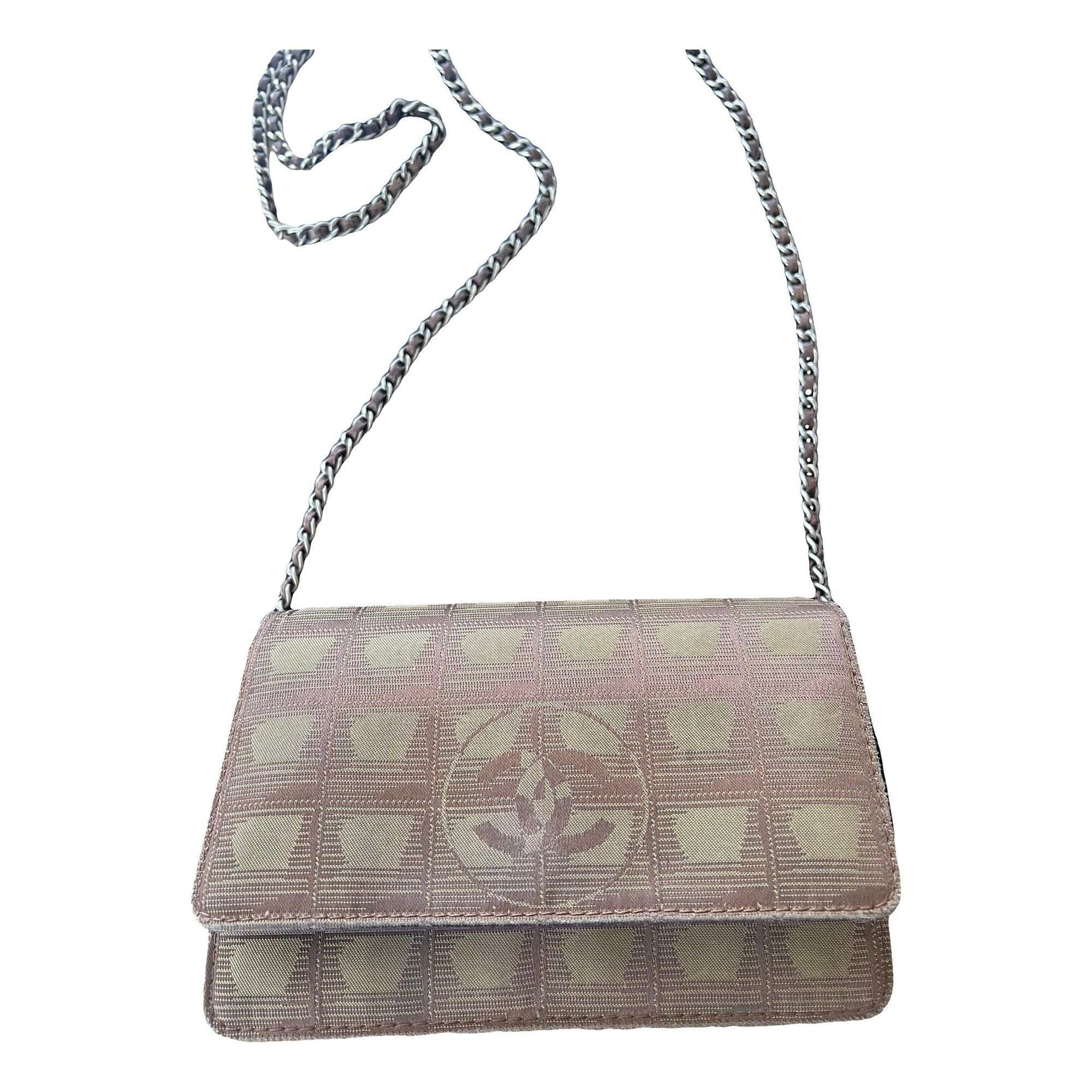 Wallet On Chain cloth crossbody bag