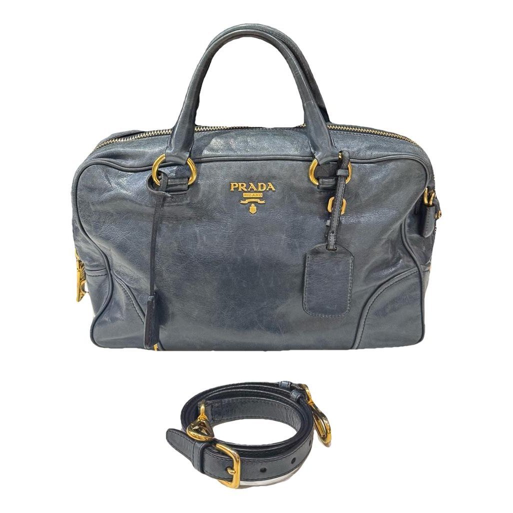 Leather handbag