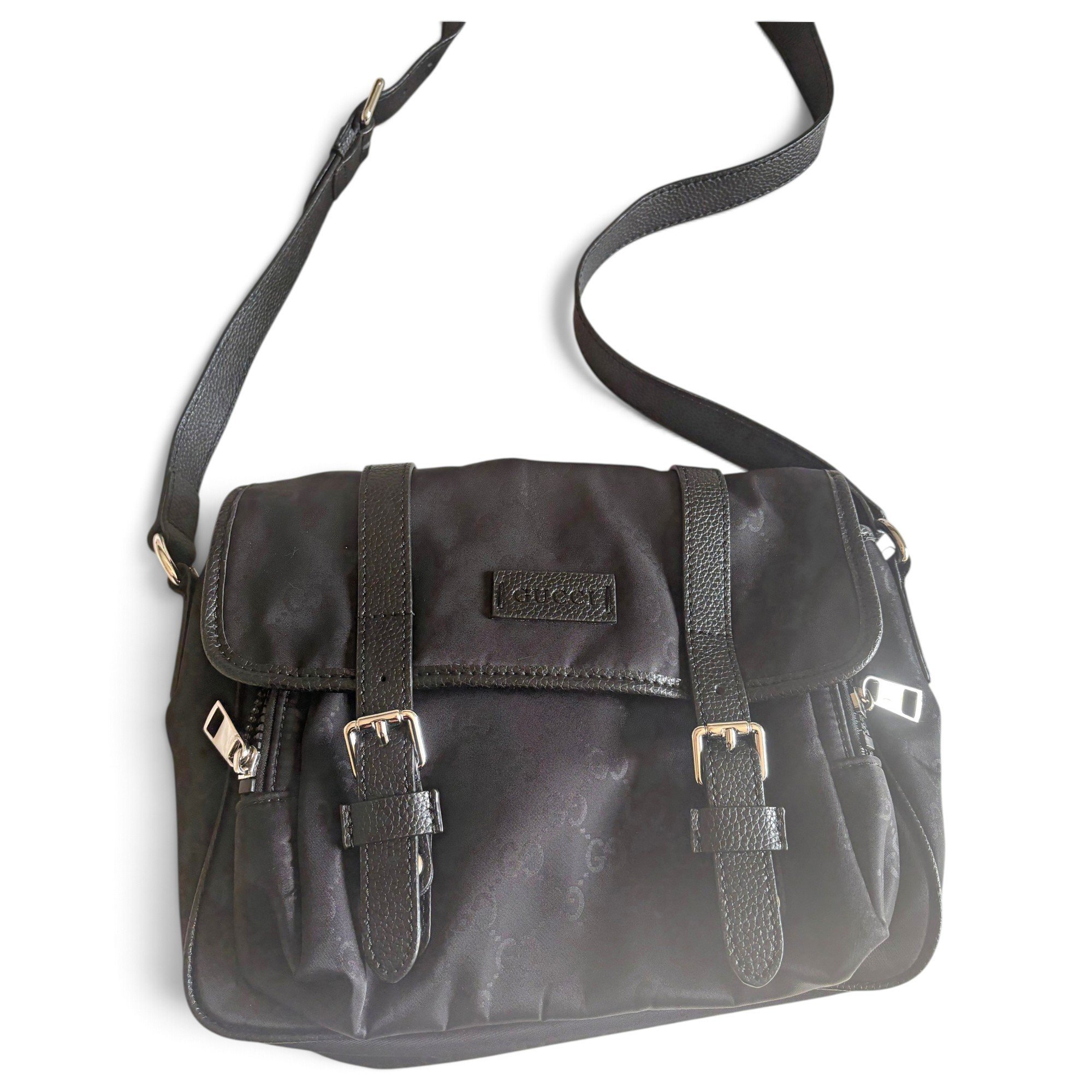 Leather crossbody bag