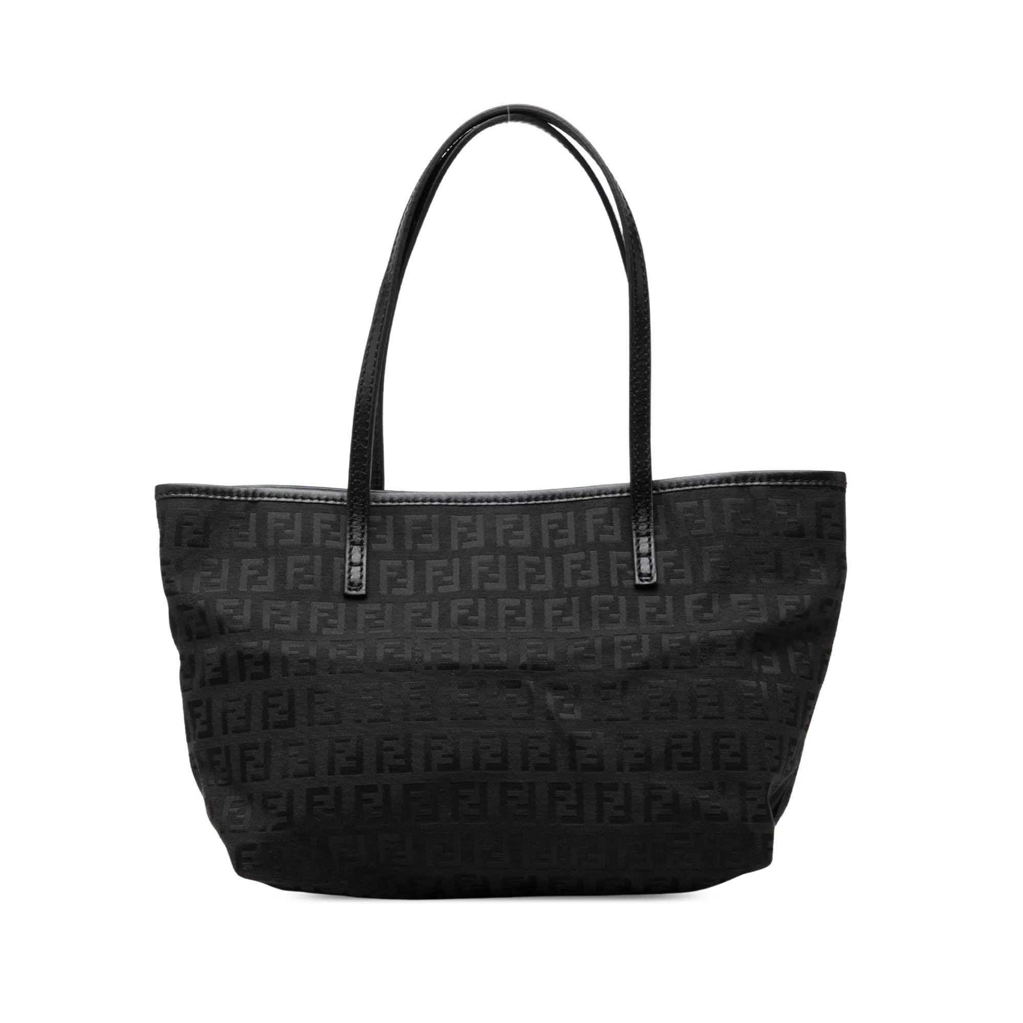 Pocket leather tote
