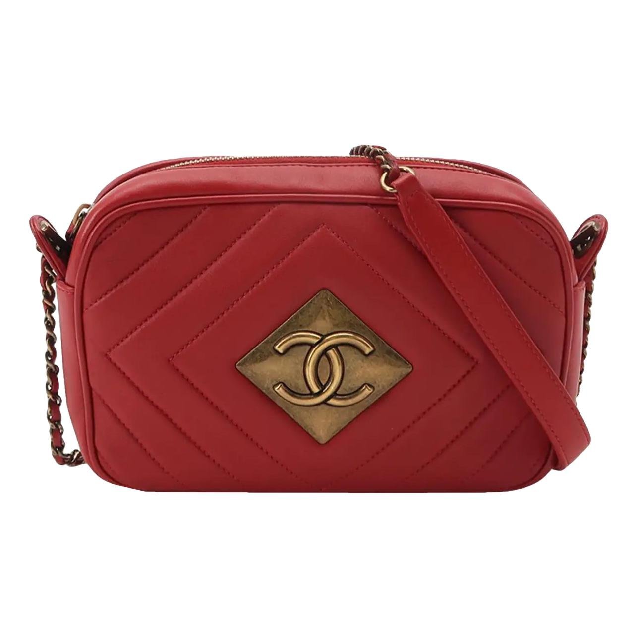 Leather crossbody bag