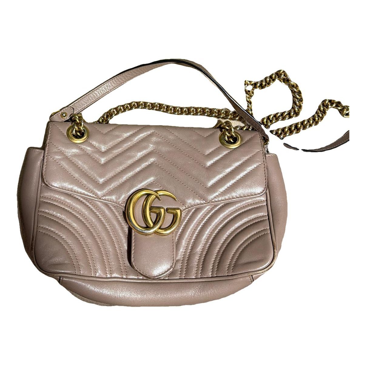 GG Marmont Flap leather crossbody bag