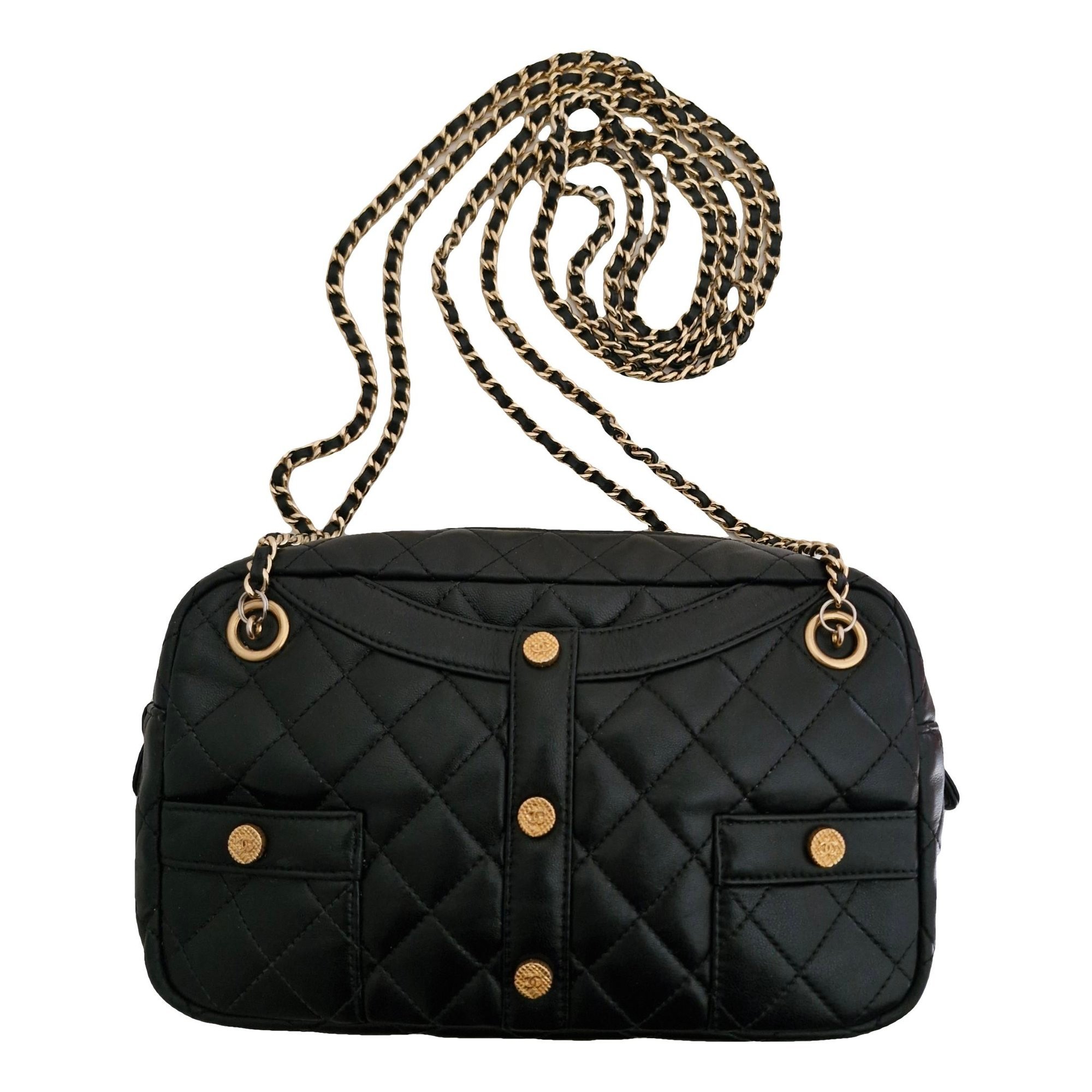 Mademoiselle leather crossbody bag