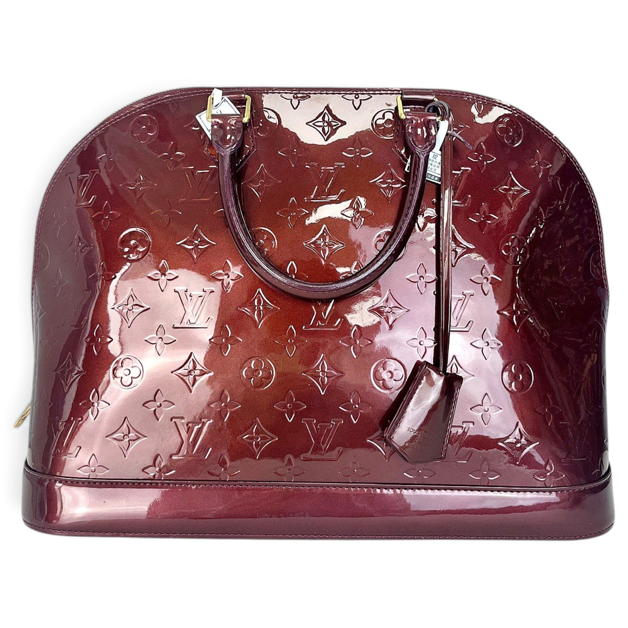 Alma leather handbag