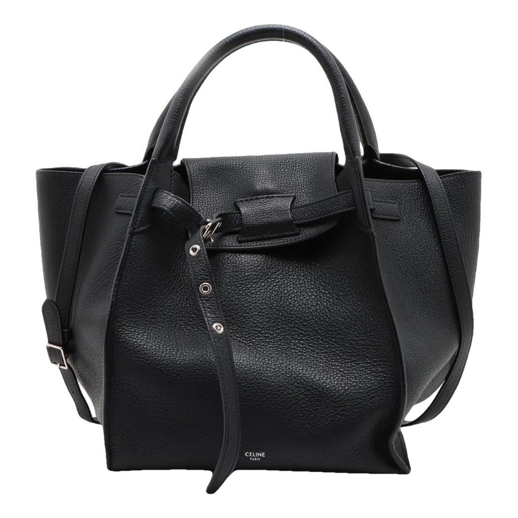 Big Bag leather handbag