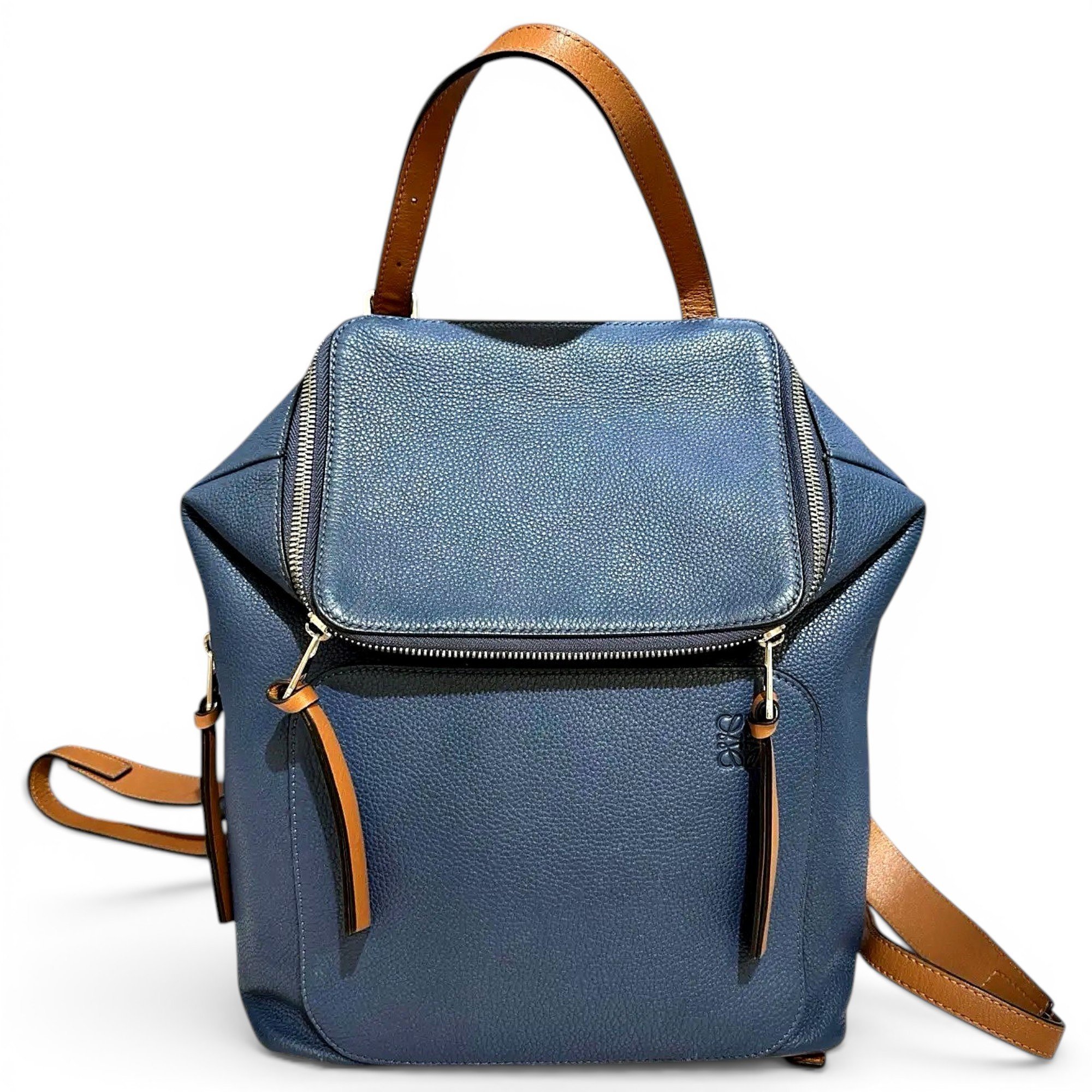 Goya leather backpack