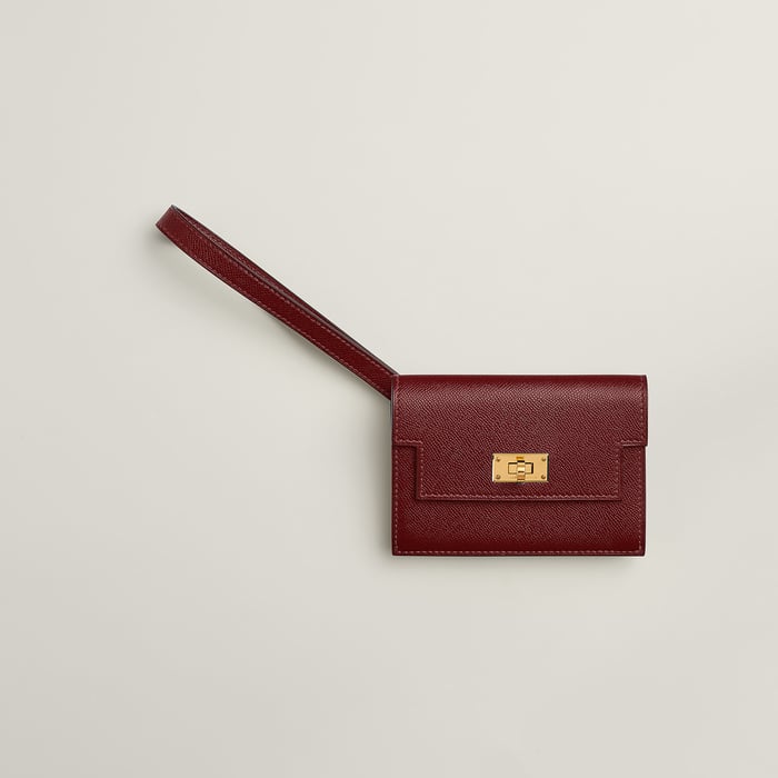 Rouge H Kelly Pocket Slim Wallet