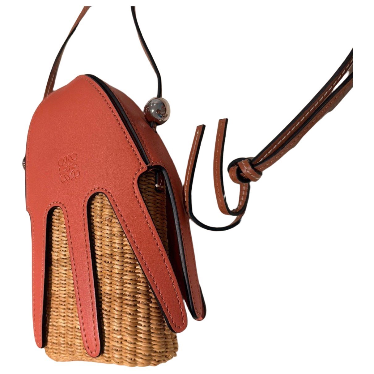 Animals leather crossbody bag